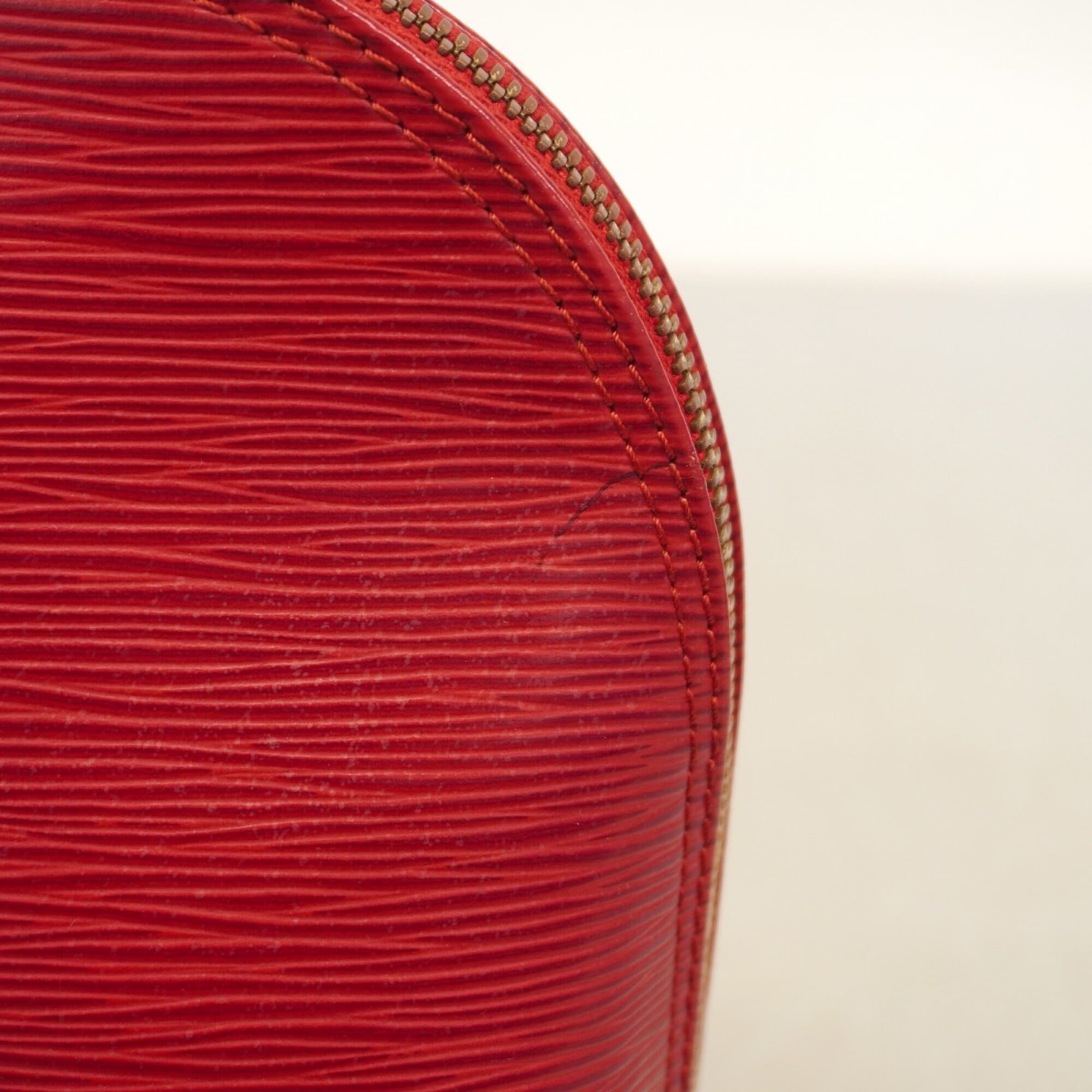 Louis Vuitton Castilian Red Handbag (Pre-Owned)