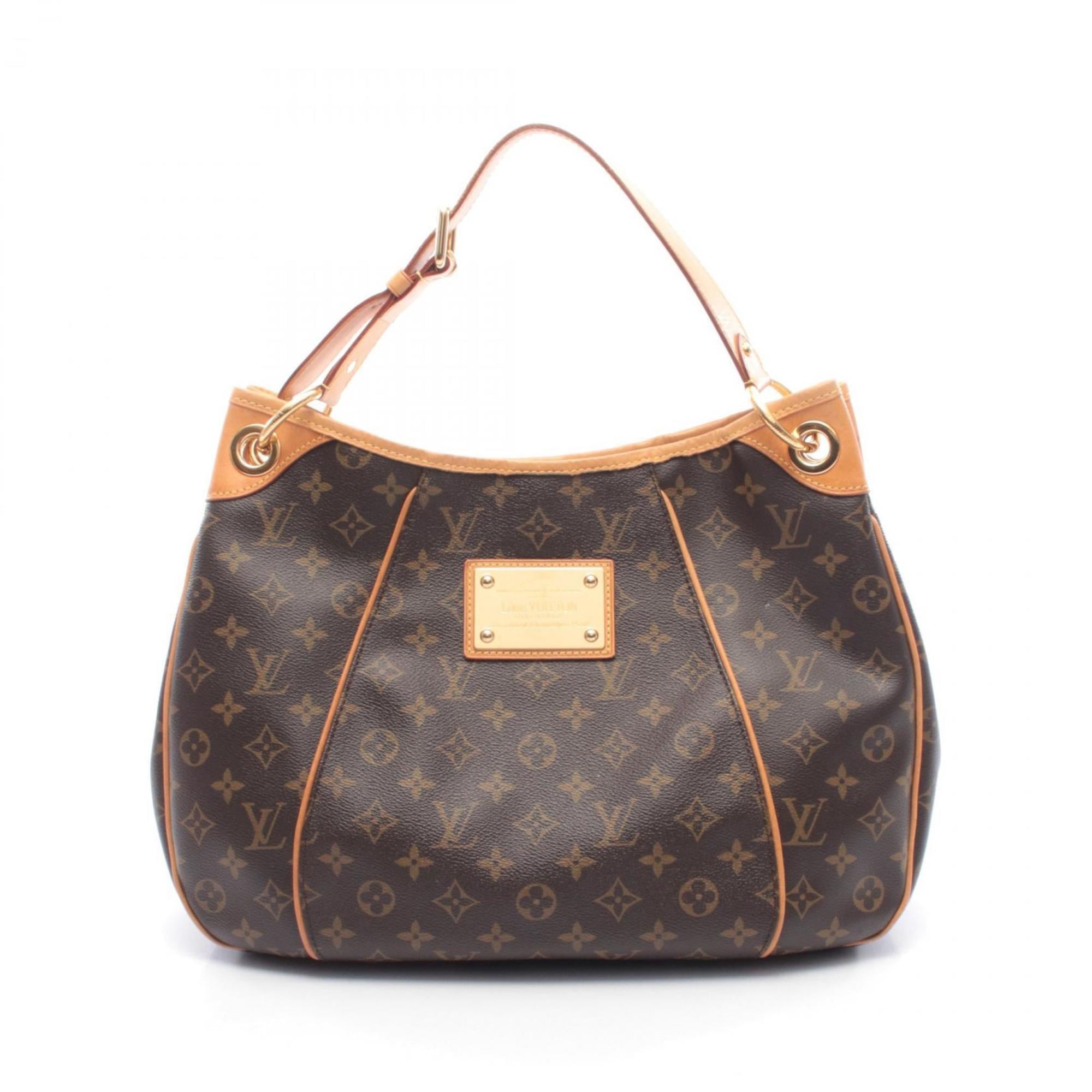 Louis Vuitton Brown Coated Canvas Pvc Monogram Leather Handbag Shoulder Bag (Pre-Owned)