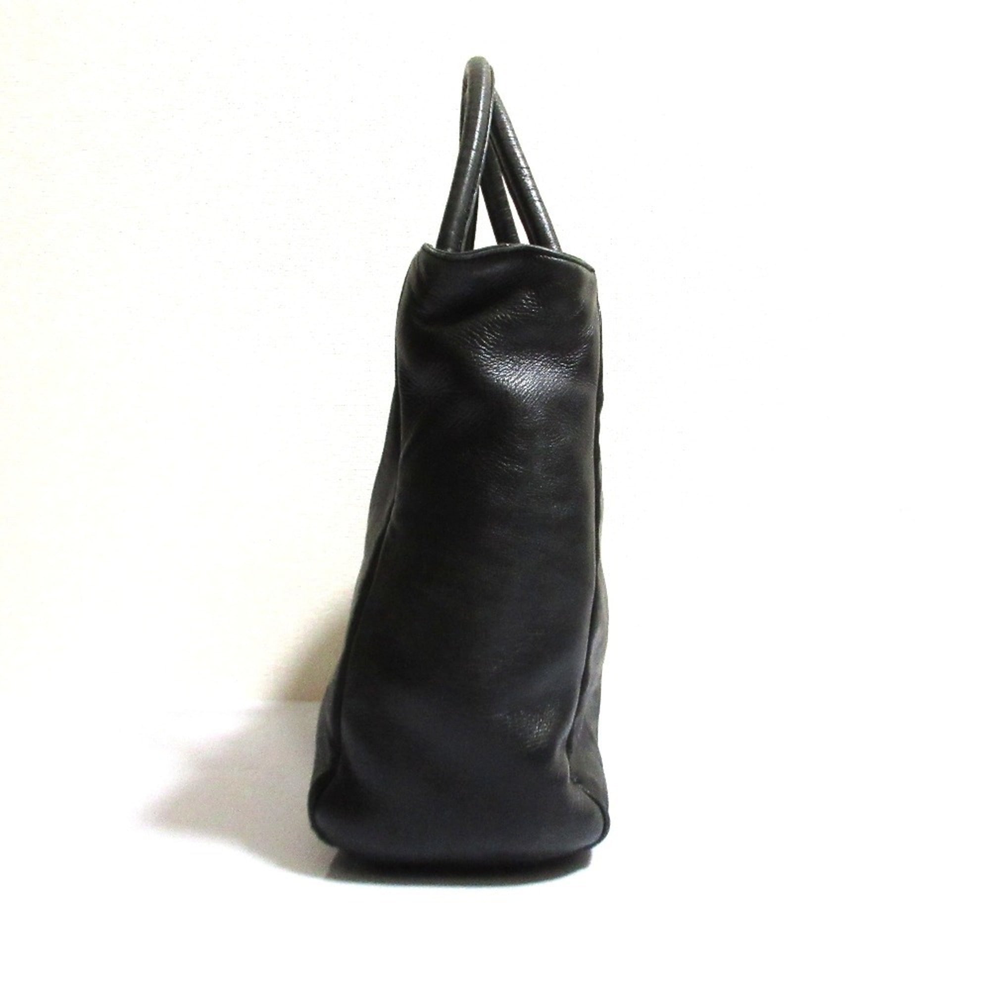 Prada Black Nappa Leather Tote Bag (Pre-Owned)