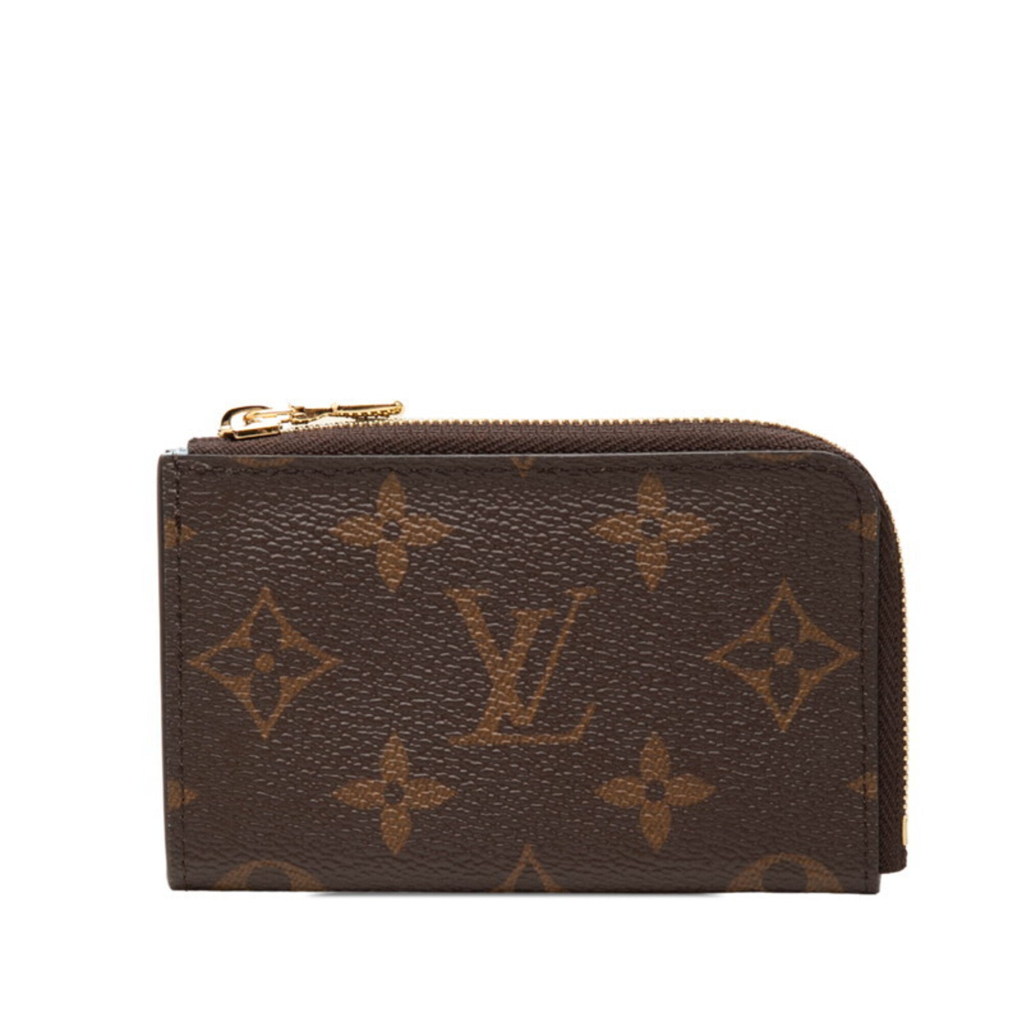 Louis Vuitton Brown Pvc Coin Purse/Coin Case (Pre-Owned)