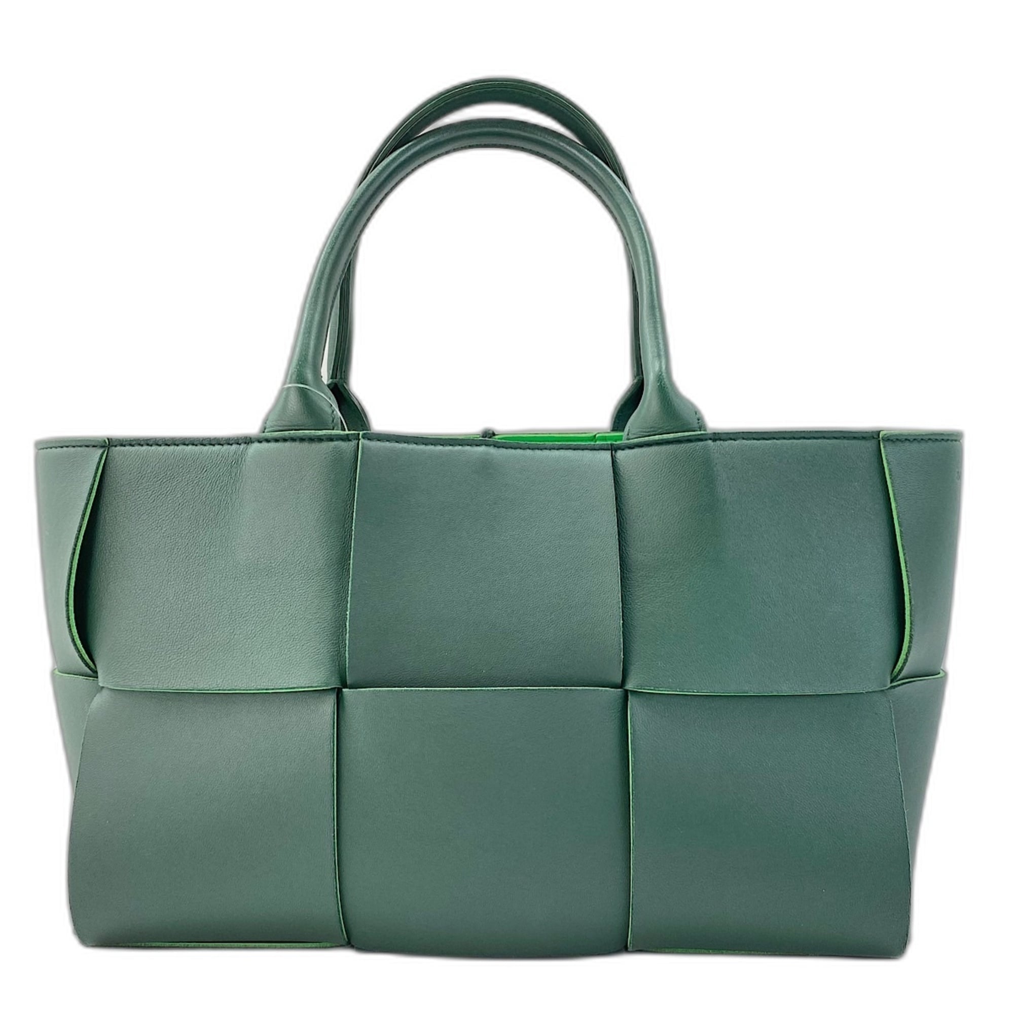 Bottega Veneta Green Handbag Pouch (Pre-Owned)