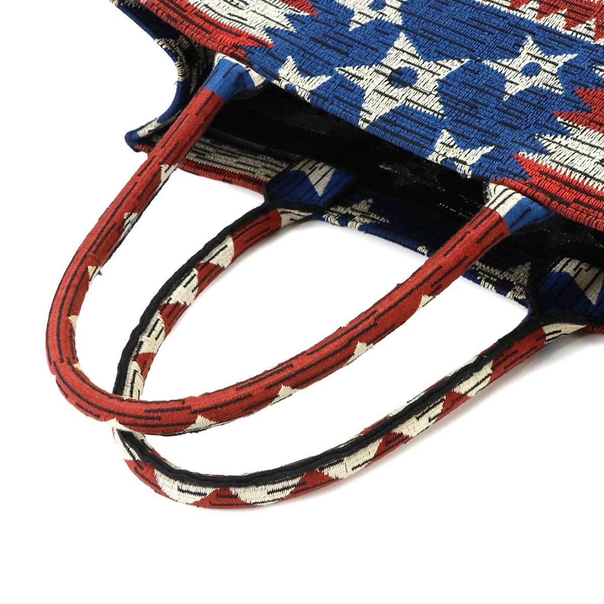 Christian Dior Multi-Color Canvas Handbag Tote Bag (Pre-Owned)