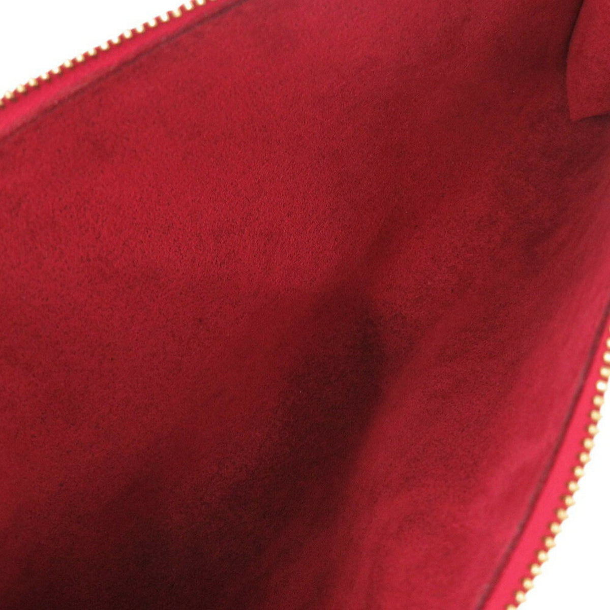 Louis Vuitton Epi Castilian Red Epi Leather Pochette Pouch (Pre-Owned)