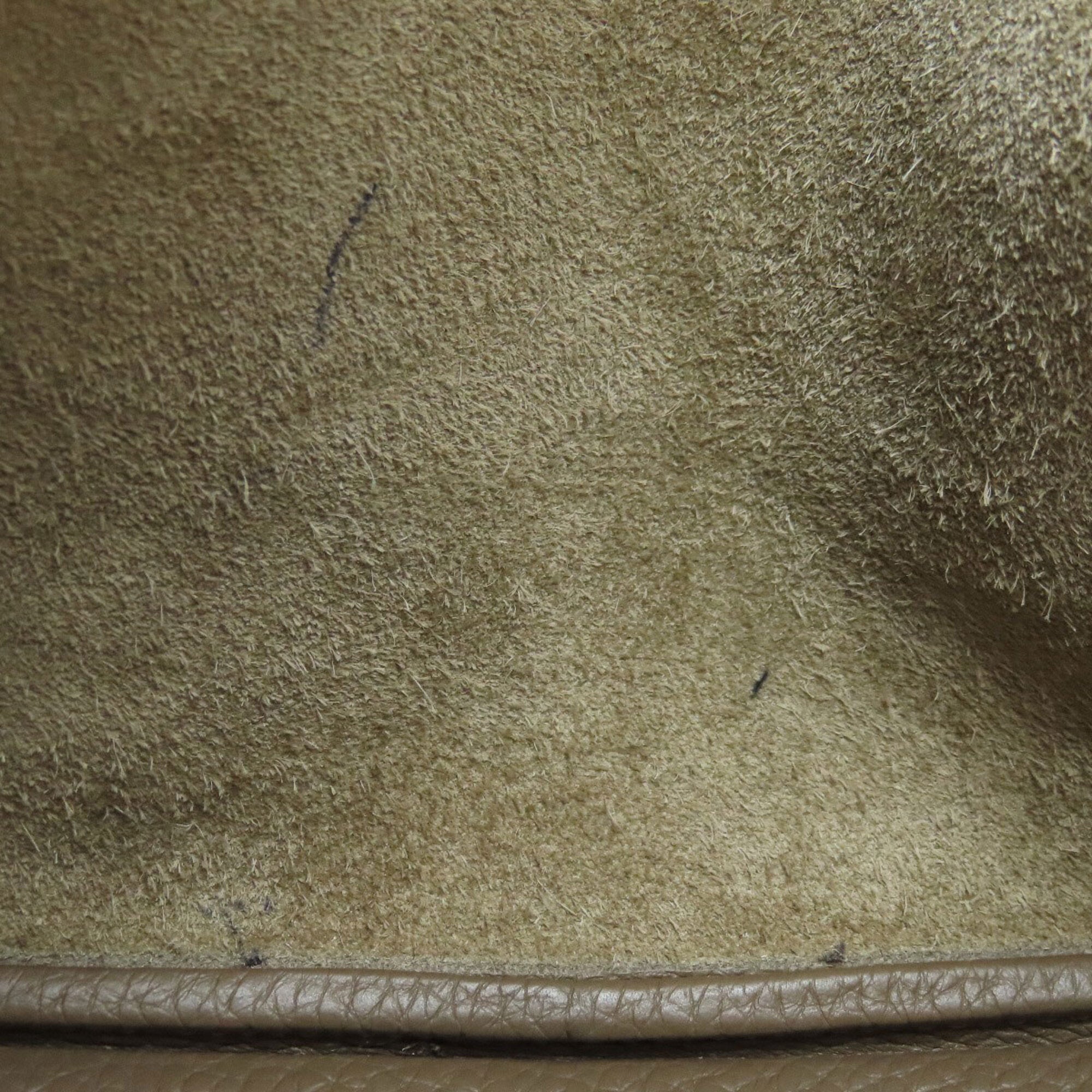 Hermes Etoupe Gray Handbag (Pre-Owned)