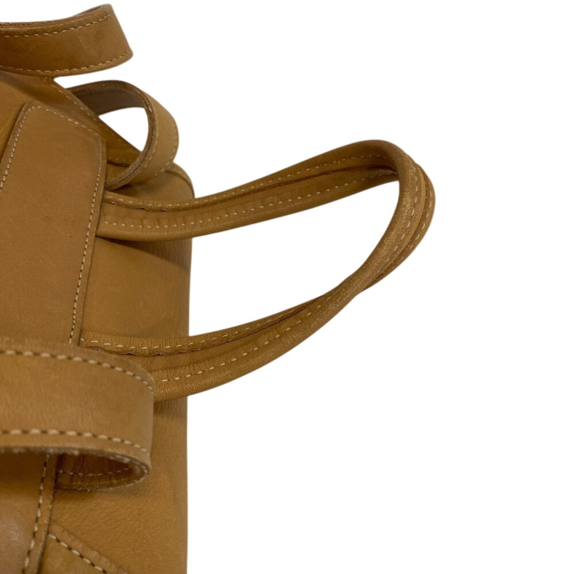 Coach Beige Leather Backpack (Pre-Owned)