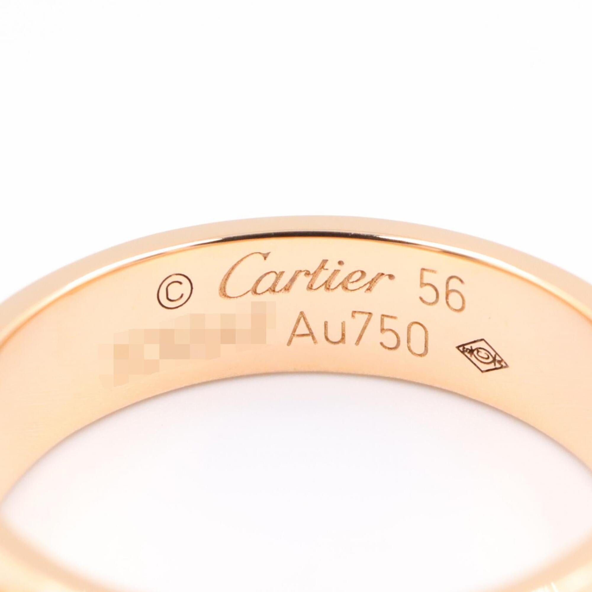 Cartier Gold Pink Gold (18K) Band Ring (Pre-Owned)