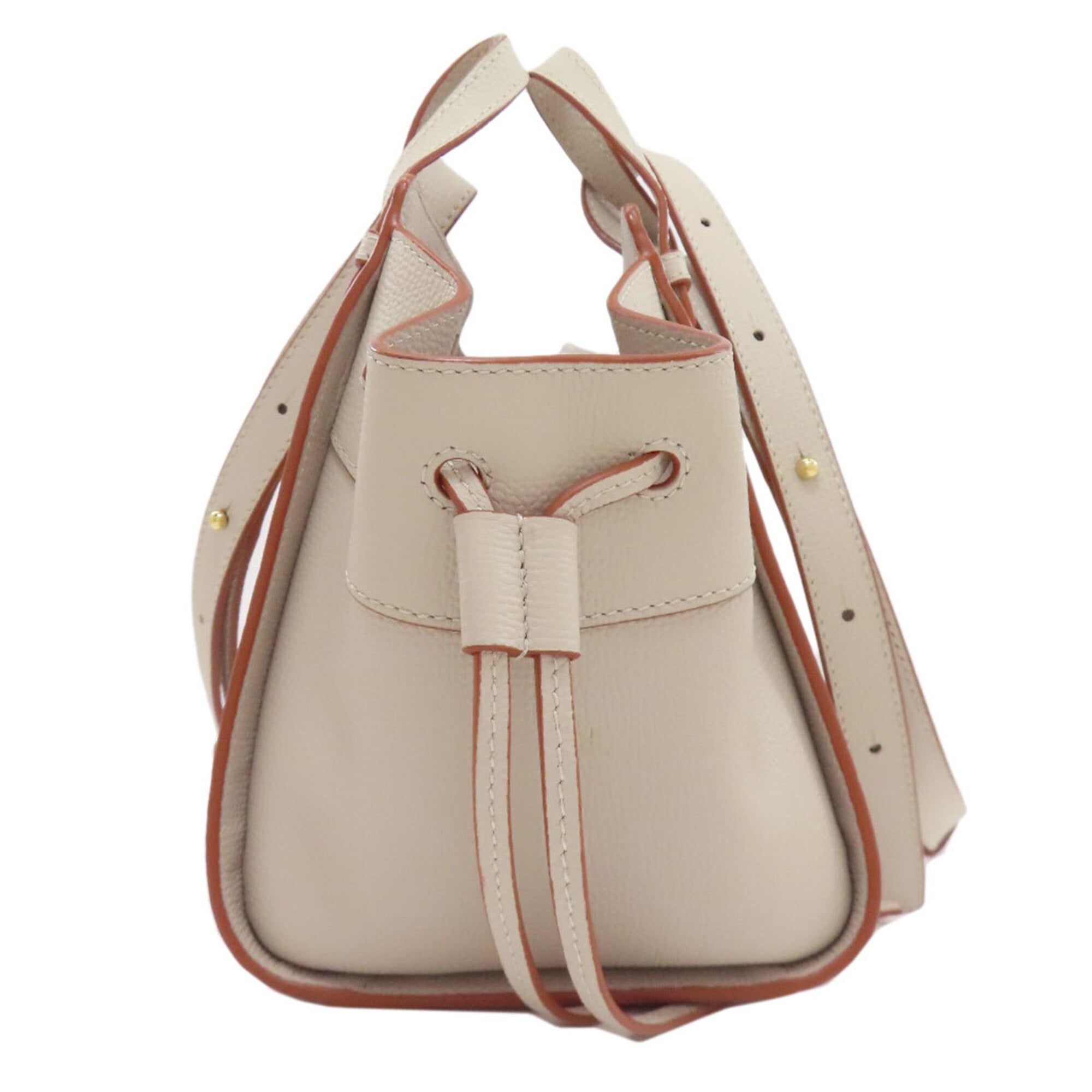 Loewe Beige Leather Handbag (Pre-Owned)