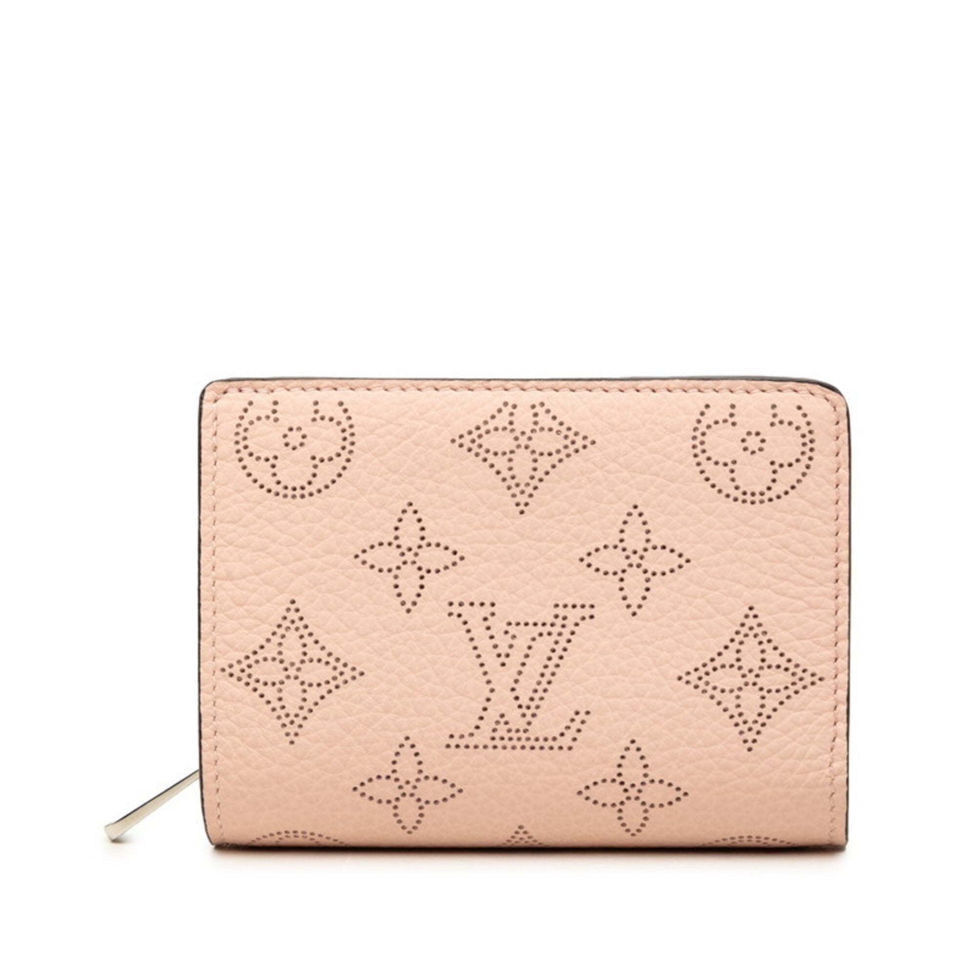 Louis Vuitton Monogram Pink Leather Wallet (Bi-Fold) (Pre-Owned)