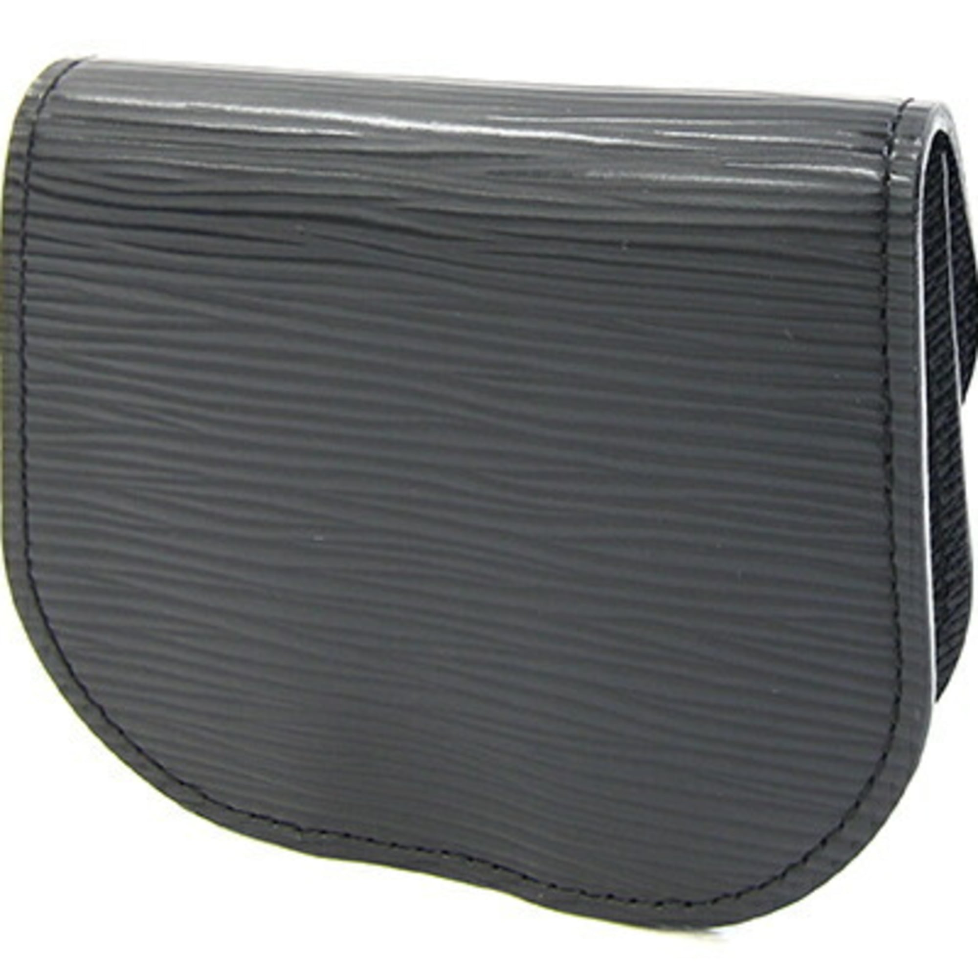 Louis Vuitton Noir Epi Leather Coin Purse/Coin Case (Pre-Owned)