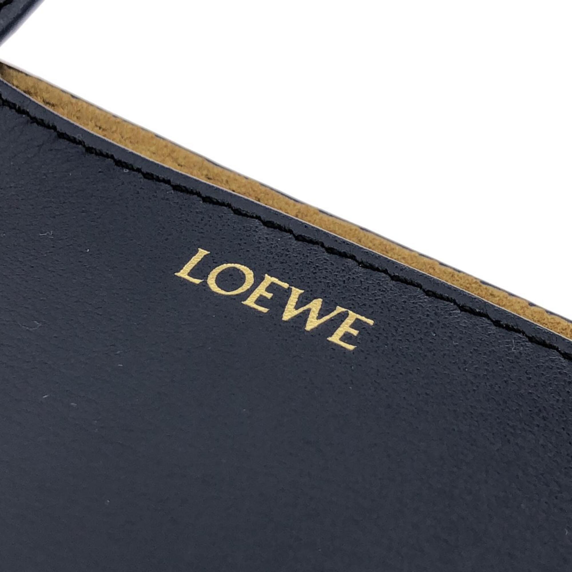 Loewe Blue Leather Handbag (Pre-Owned)