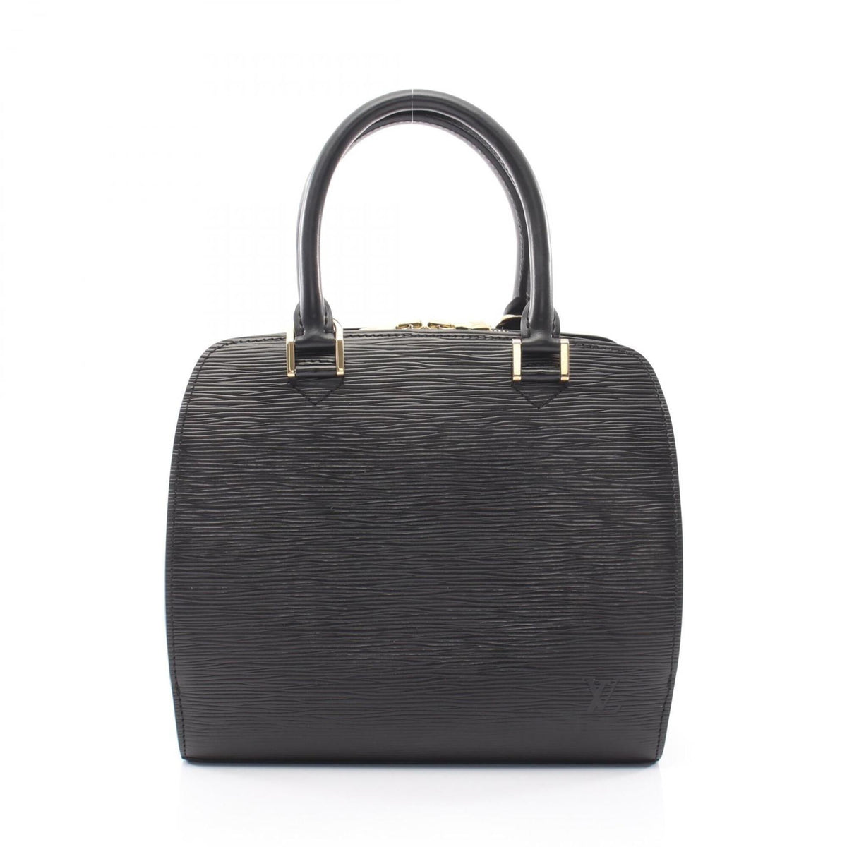 Louis Vuitton Epi Black Noir Leather Handbag (Pre-Owned)