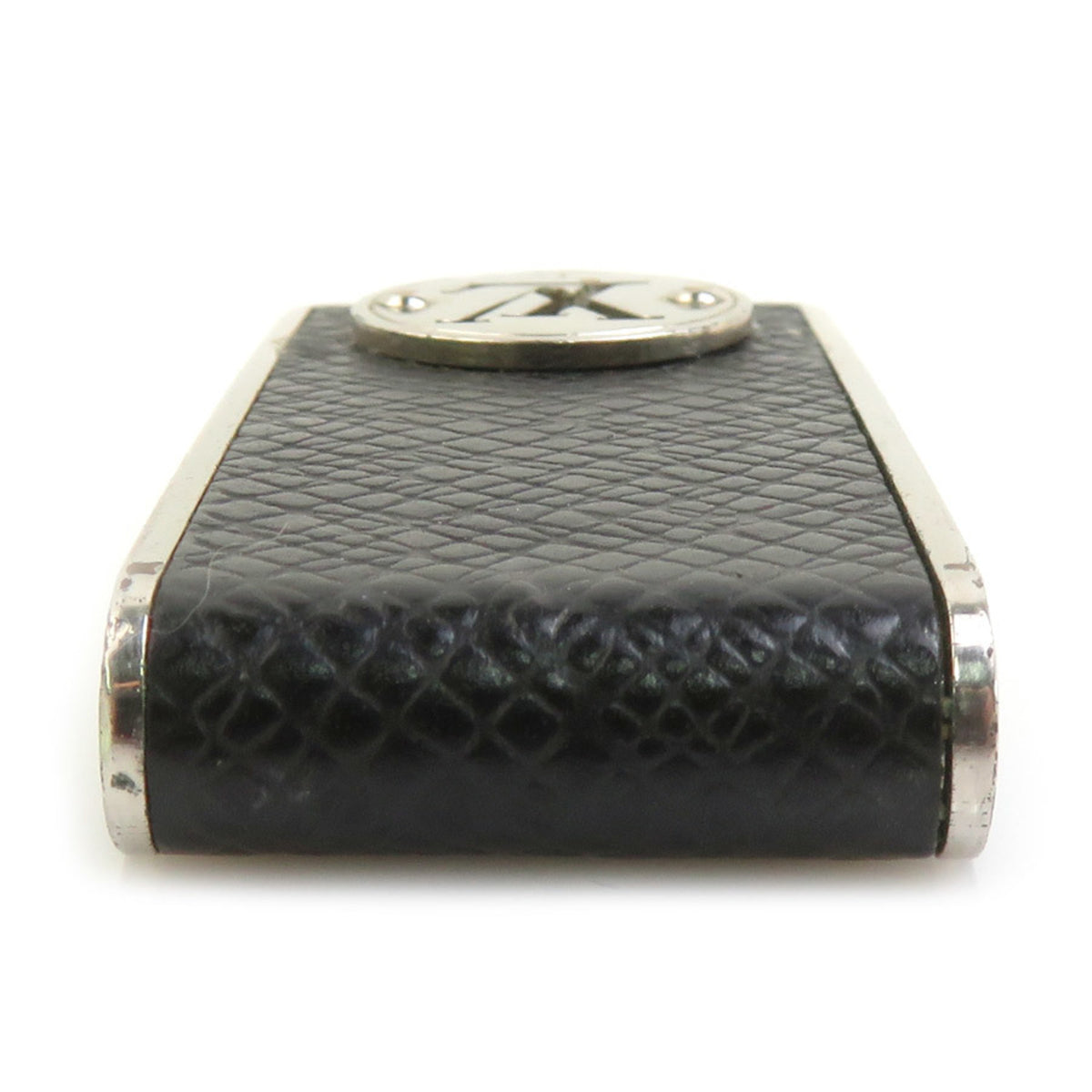 Louis Vuitton Silver Black Metal Money Clip (Pre-Owned)