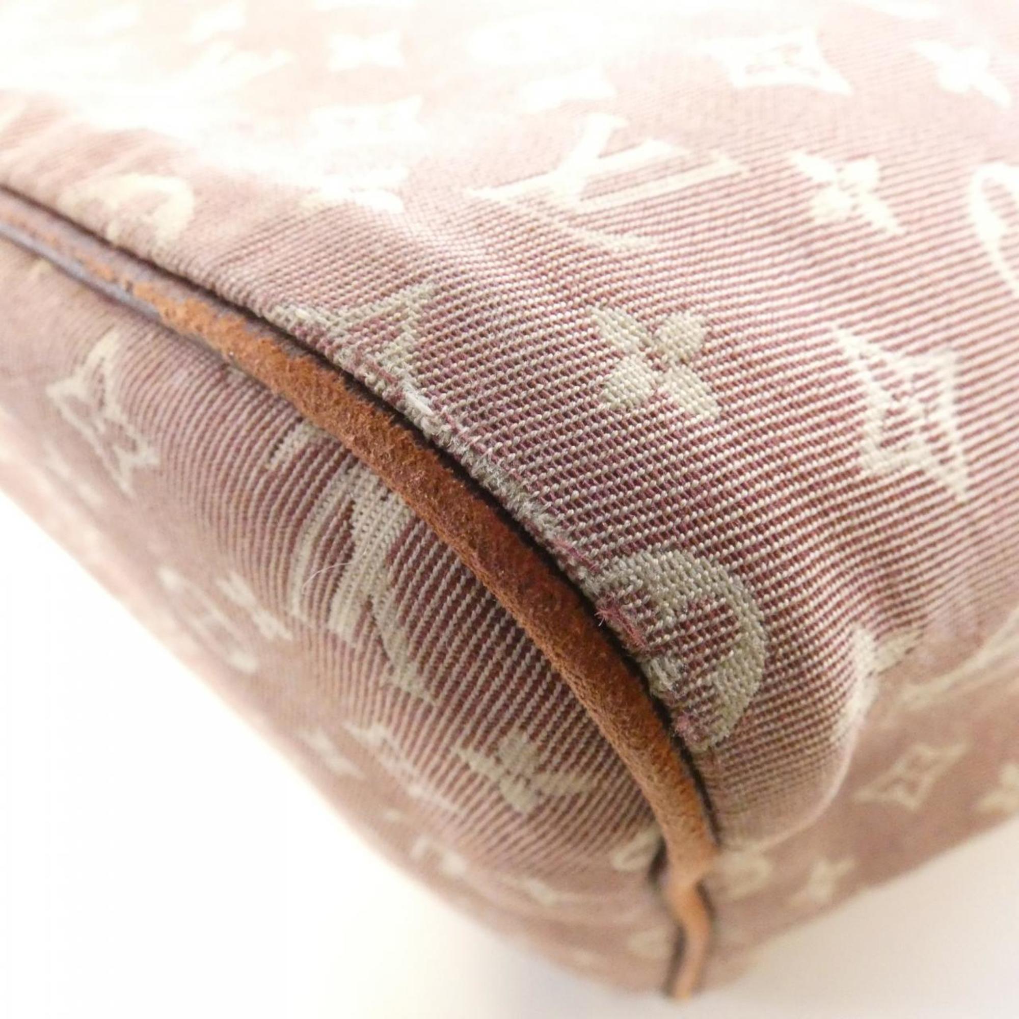 Louis Vuitton Dark Beige Pink Beige Sepia Canvas Handbag (Pre-Owned)