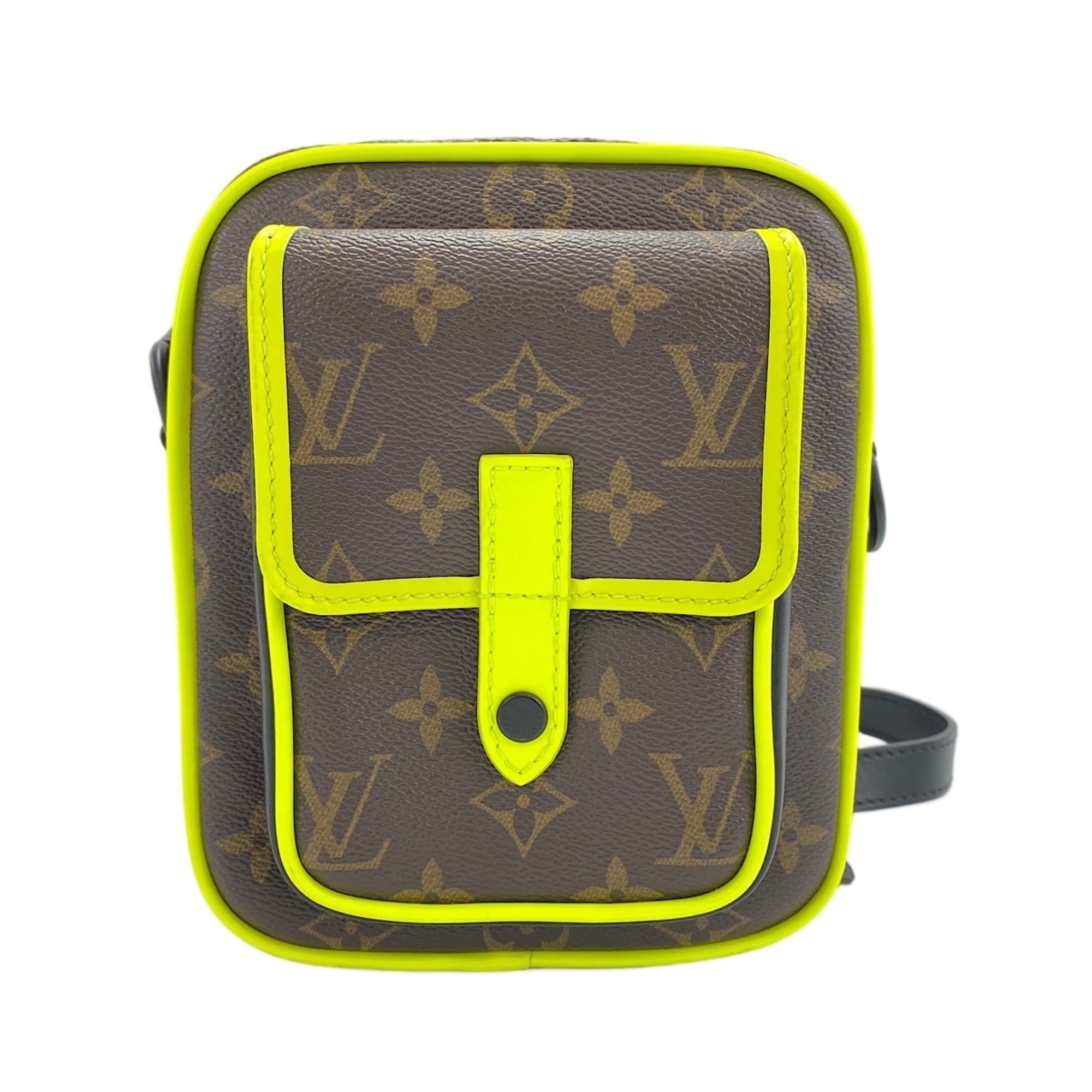Louis Vuitton Monogram Yellow Shoulder Bag (Pre-Owned)