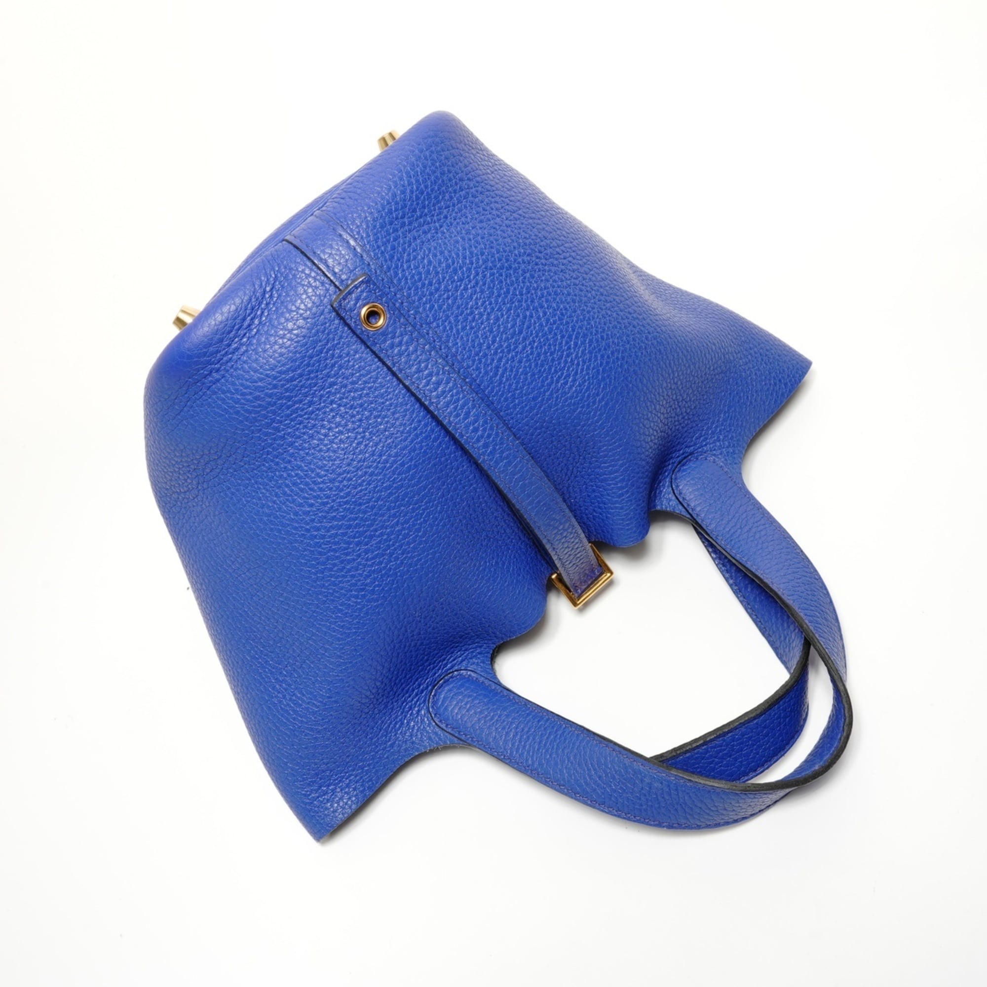 Hermes Picotin Blue Handbag (Pre-Owned)