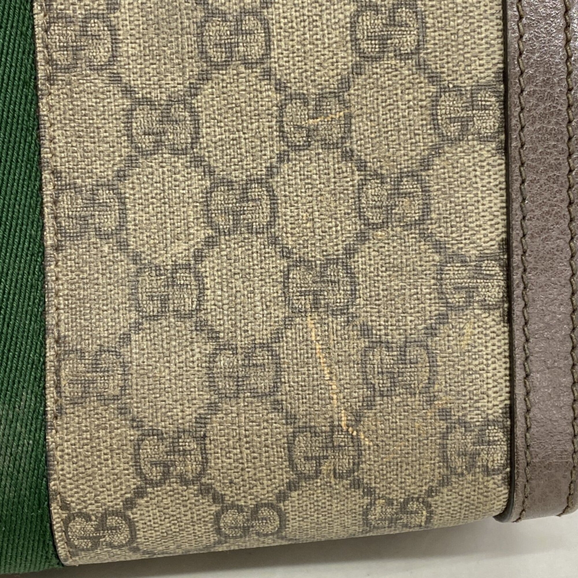 Gucci Brown Pvc Shoulder Bag (Pre-Owned)