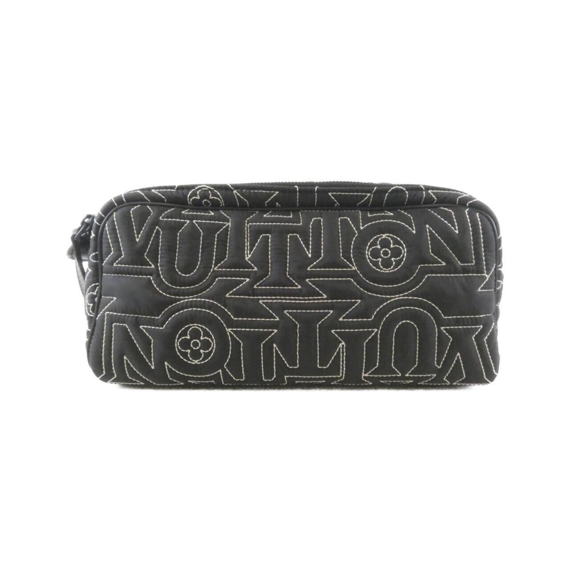 Louis Vuitton Black Nylon Pouch (Pre-Owned)