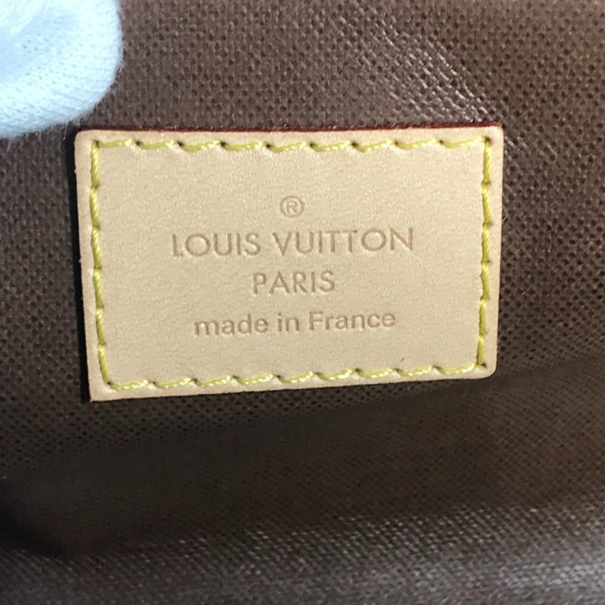 Louis Vuitton Brown Monogram Canvas Clutch Bag Pouch (Pre-Owned)