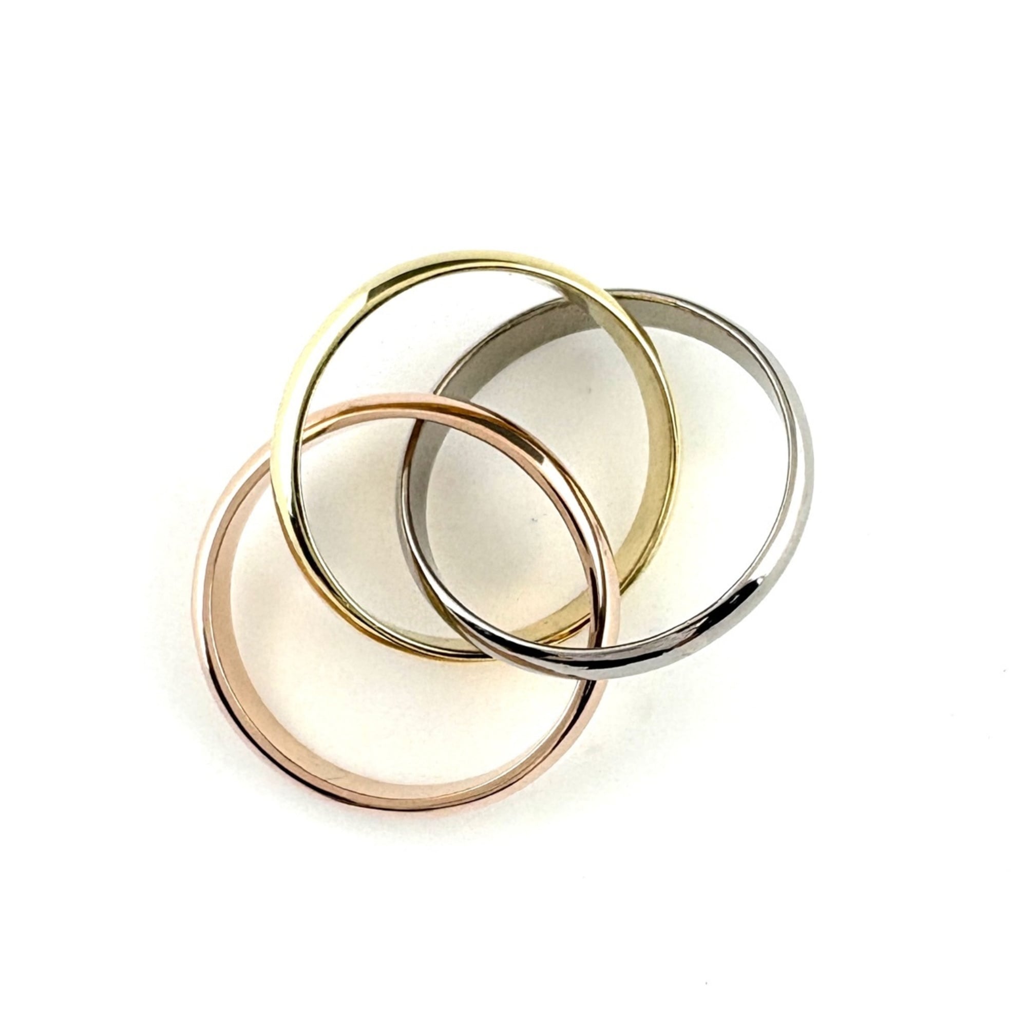 Cartier Yellow Gold (18K) Pink Gold (18K) White Gold (18K) Band Ring (Pre-Owned)