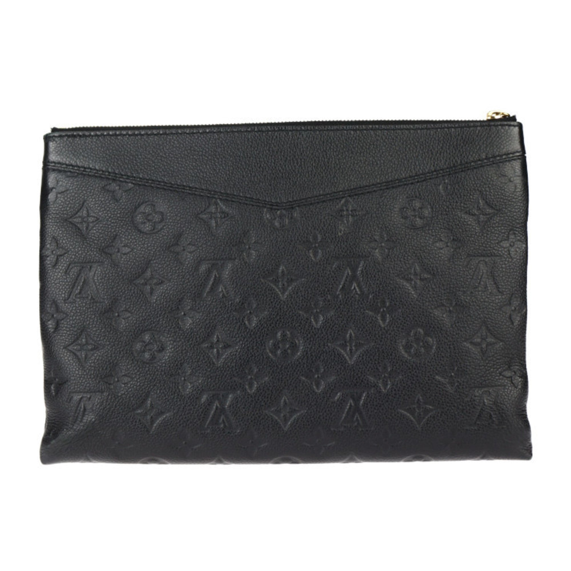 Louis Vuitton Monogram Empreinte Black Monogram Empreinte Clutch Bag Handbag Pouch (Pre-Owned)