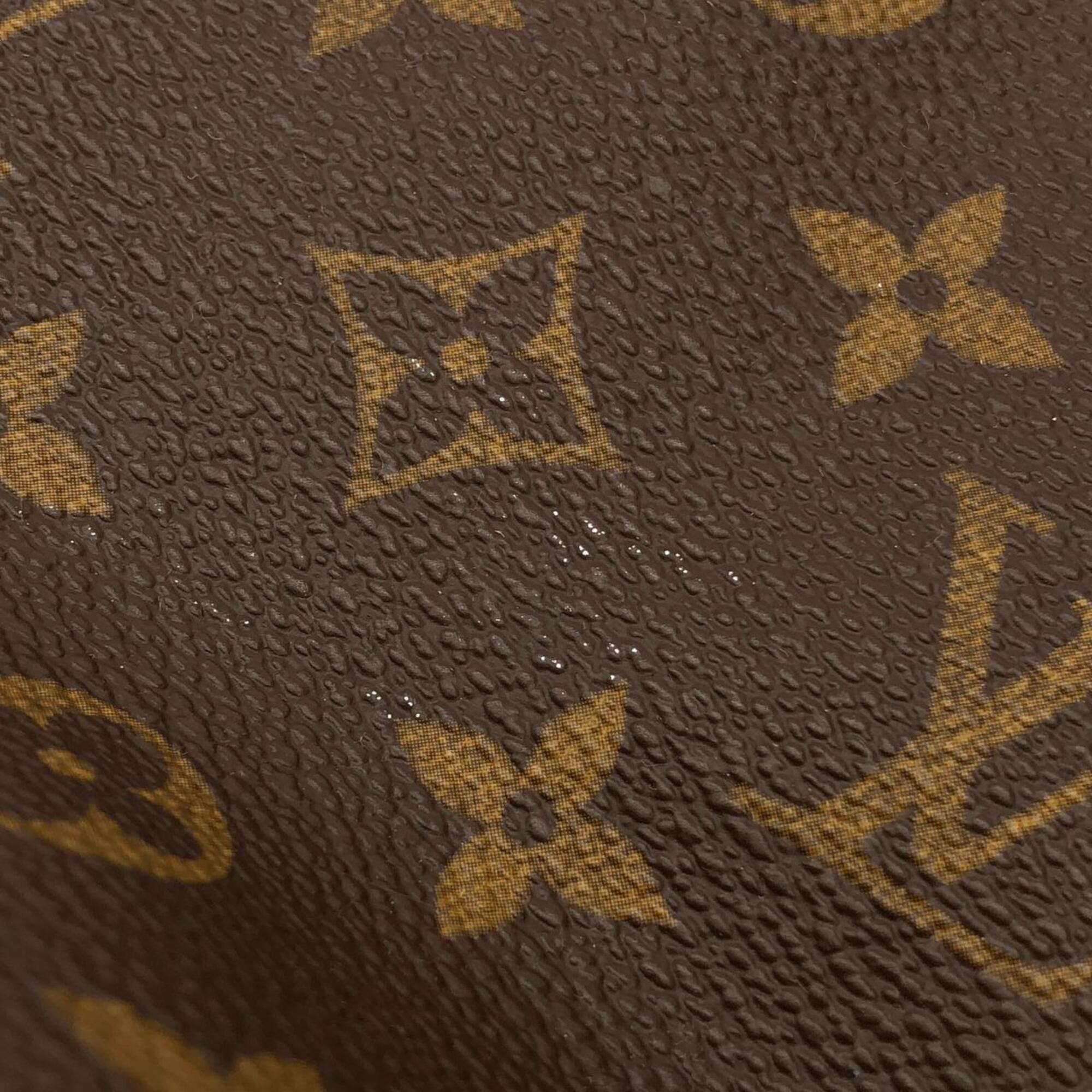 Louis Vuitton Brown Coated Canvas Handbag (Pre-Owned)