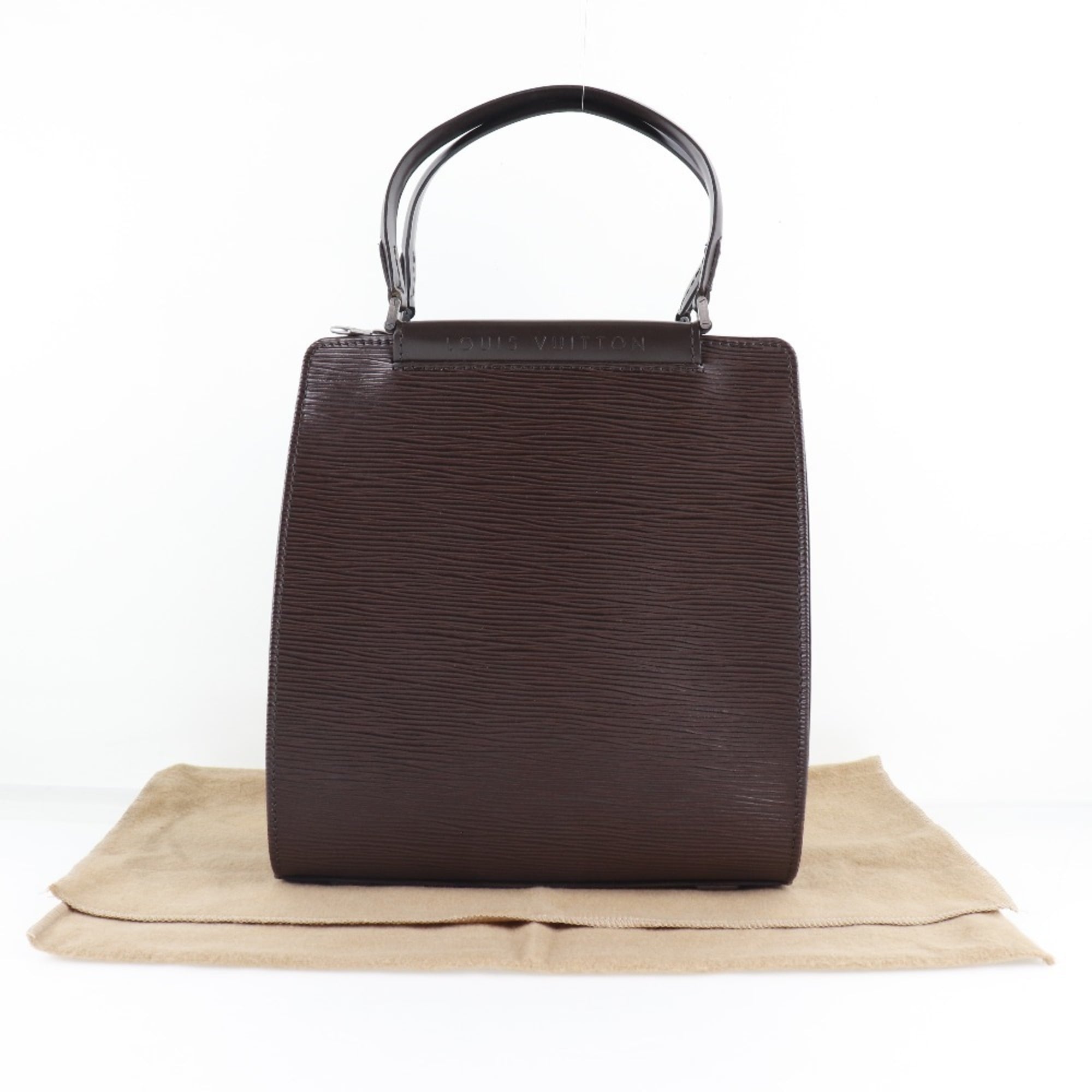 Louis Vuitton Moka Epi Leather Handbag (Pre-Owned)
