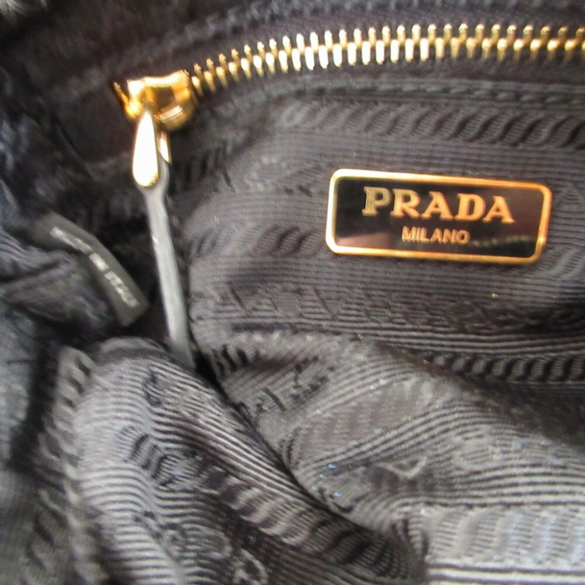 Prada Denim Pouch (Pre-Owned)