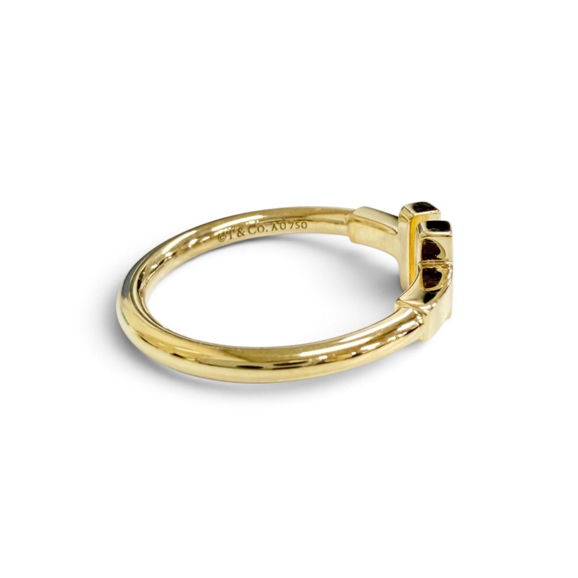 Tiffany Yellow Gold Yellow Gold (18K) Band Ring (Pre-Owned)