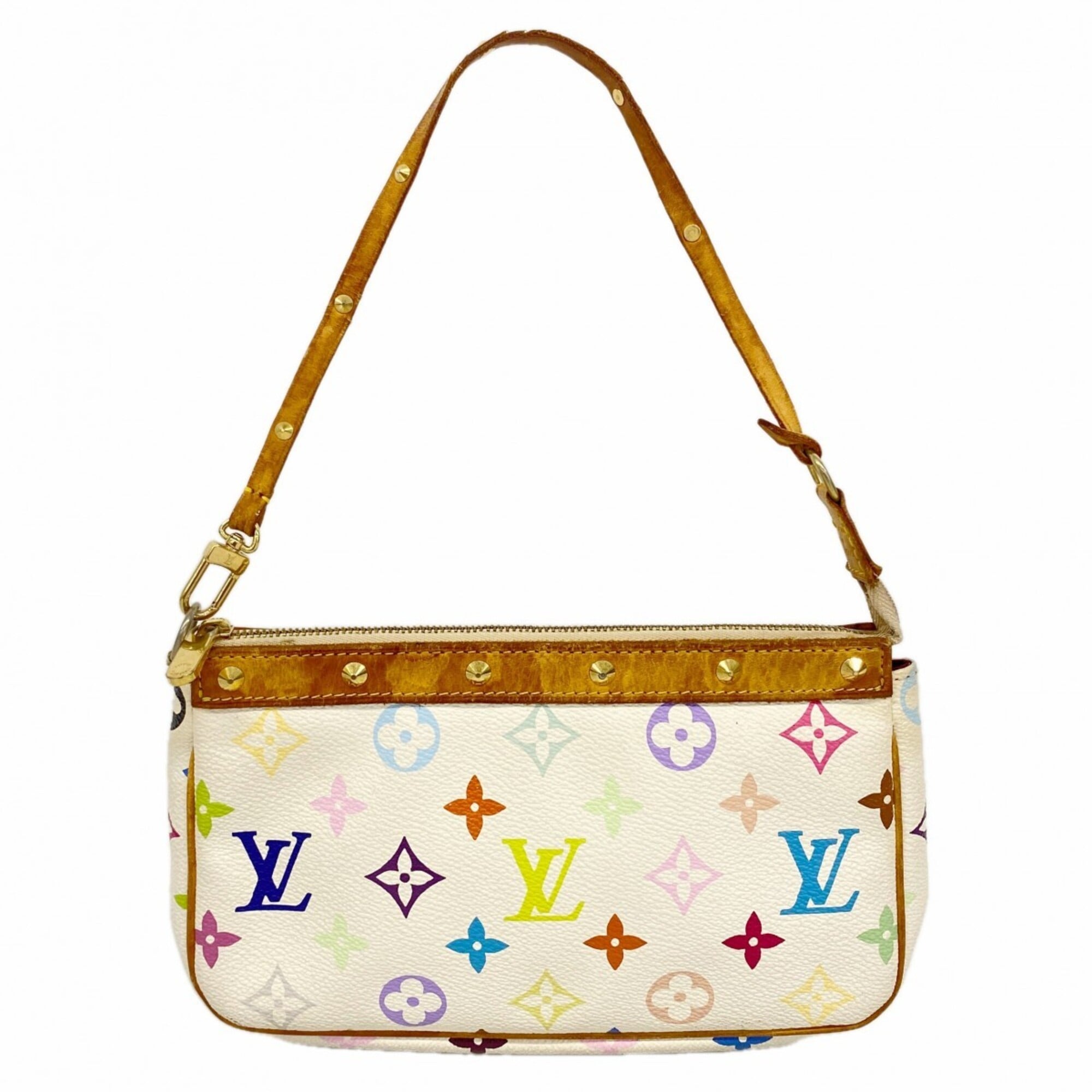 Louis Vuitton Blanc Pouch (Pre-Owned)