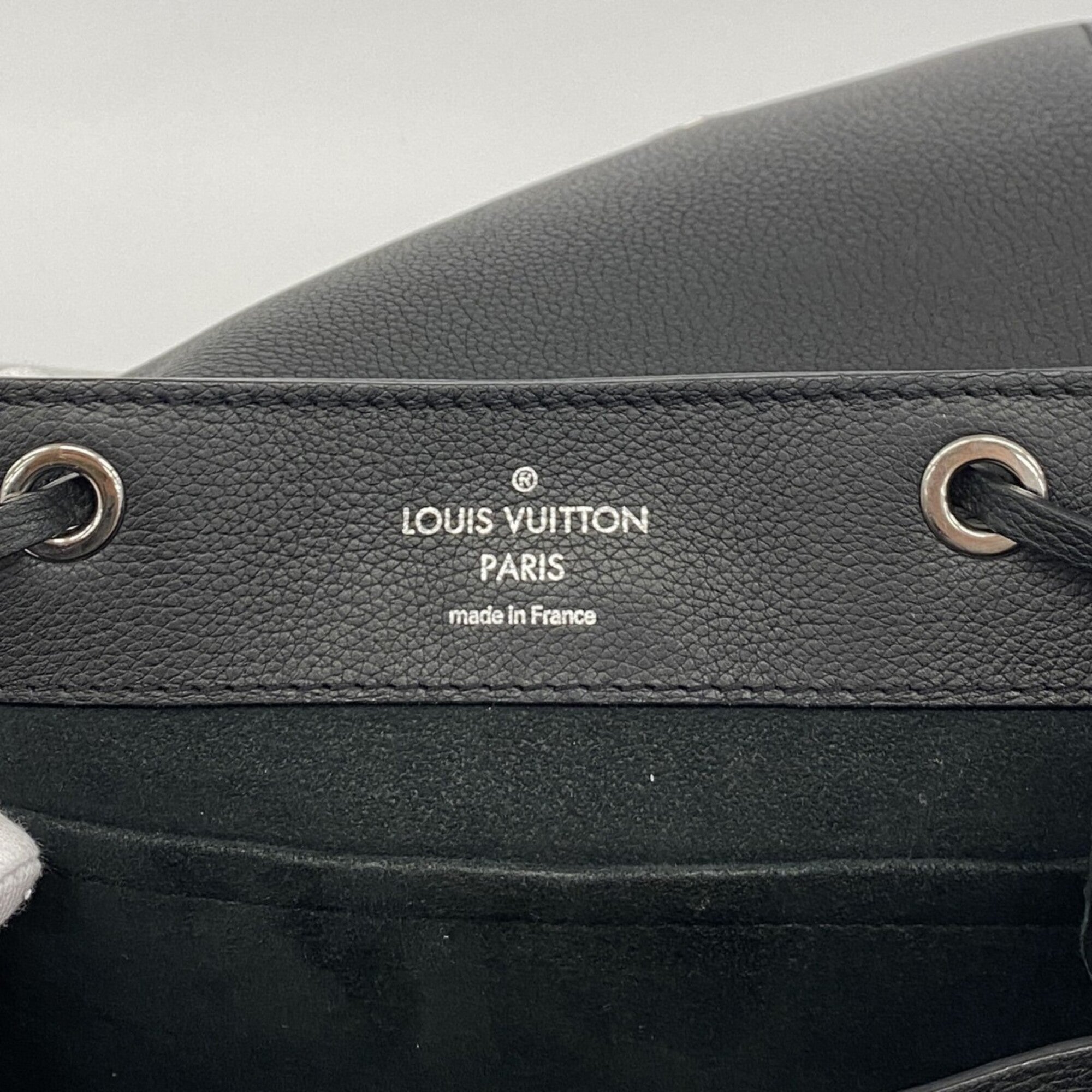 Louis Vuitton Noir Backpack (Pre-Owned)