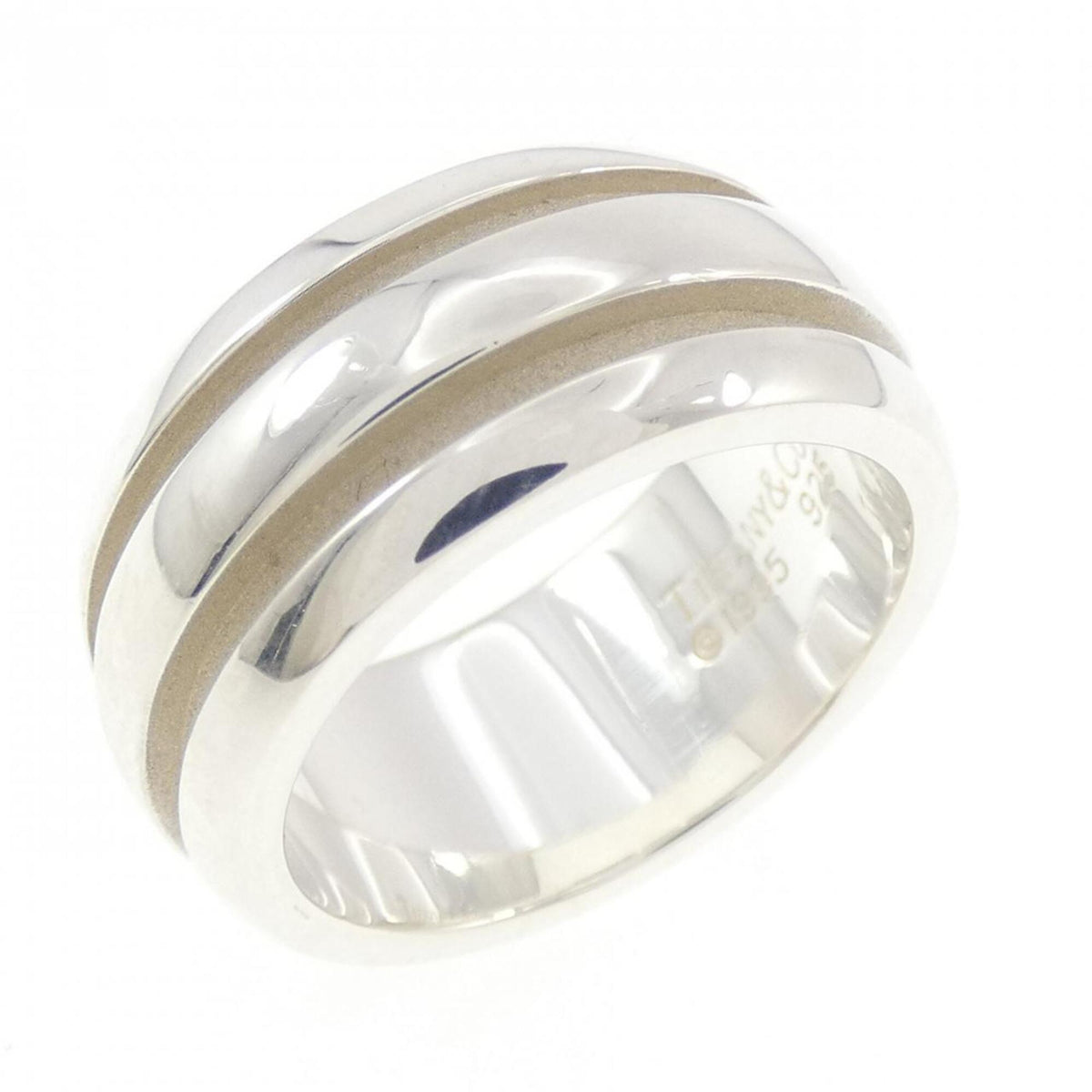 Tiffany Silver 925 Band Ring (Pre-Owned)