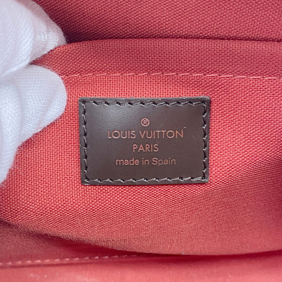 Louis Vuitton Ebene Handbag (Pre-Owned)