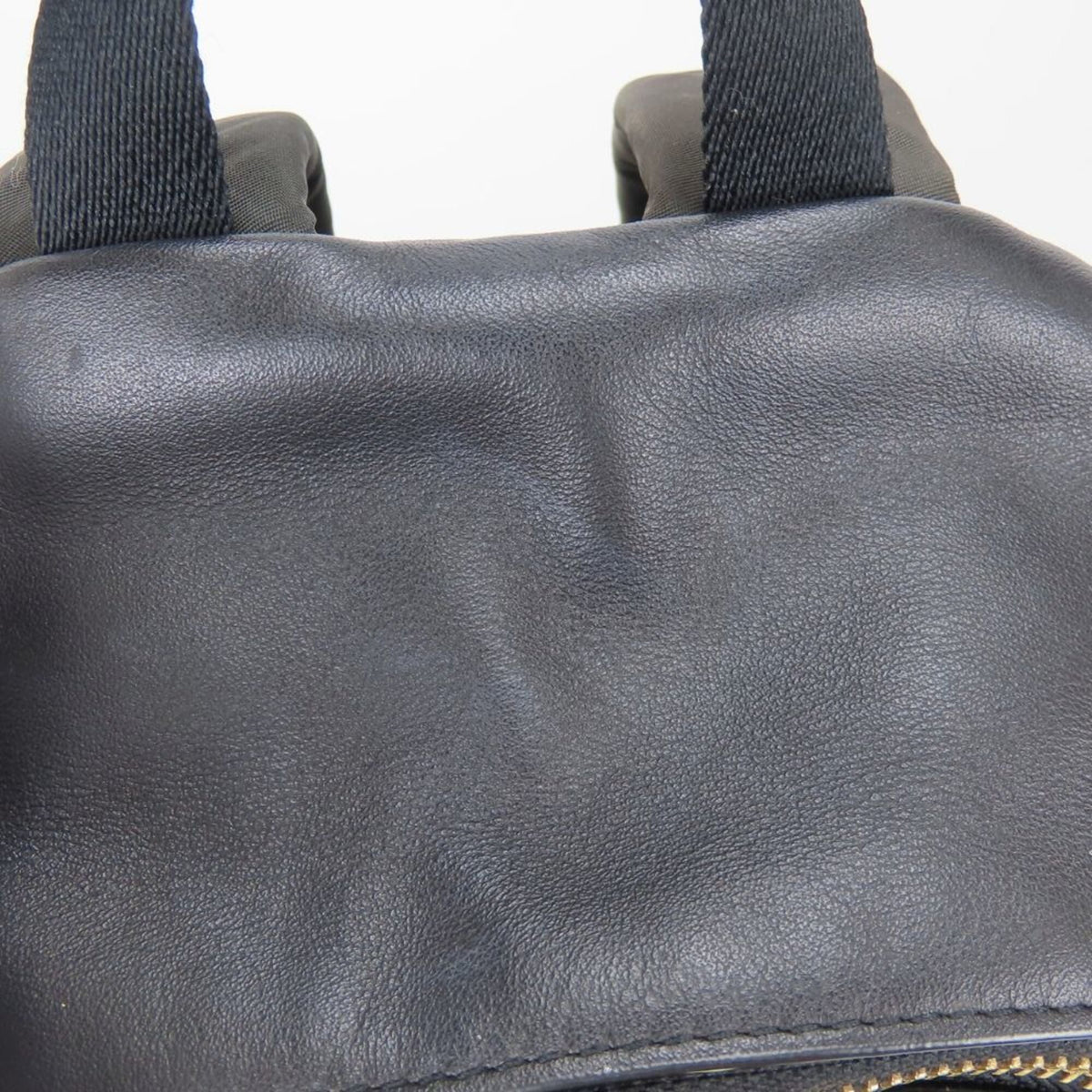Coach Signature Black Dark Brown Pvc Leather Backpack (Pre-Owned)