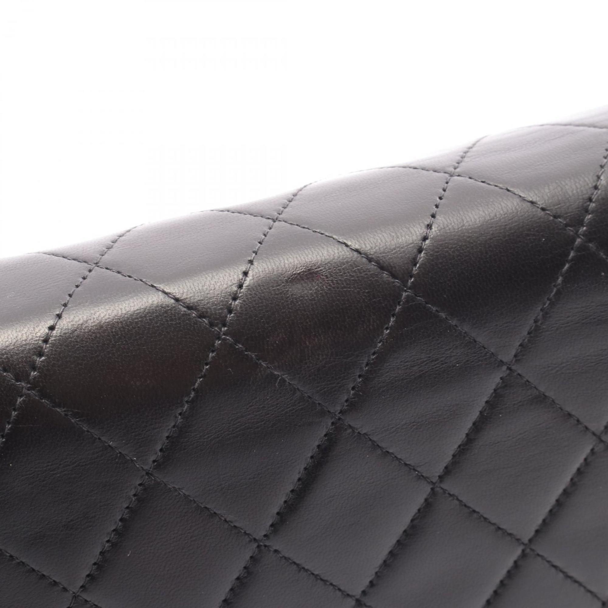 Chanel Black Leather Shoulder Bag (Pre-Owned)