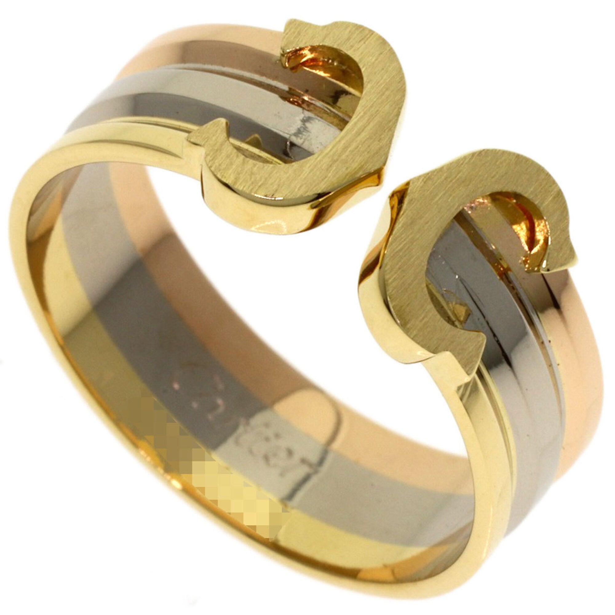 Cartier Yellow Gold (18K) Pink Gold (18K) White Gold (18K) Band Ring (Pre-Owned)