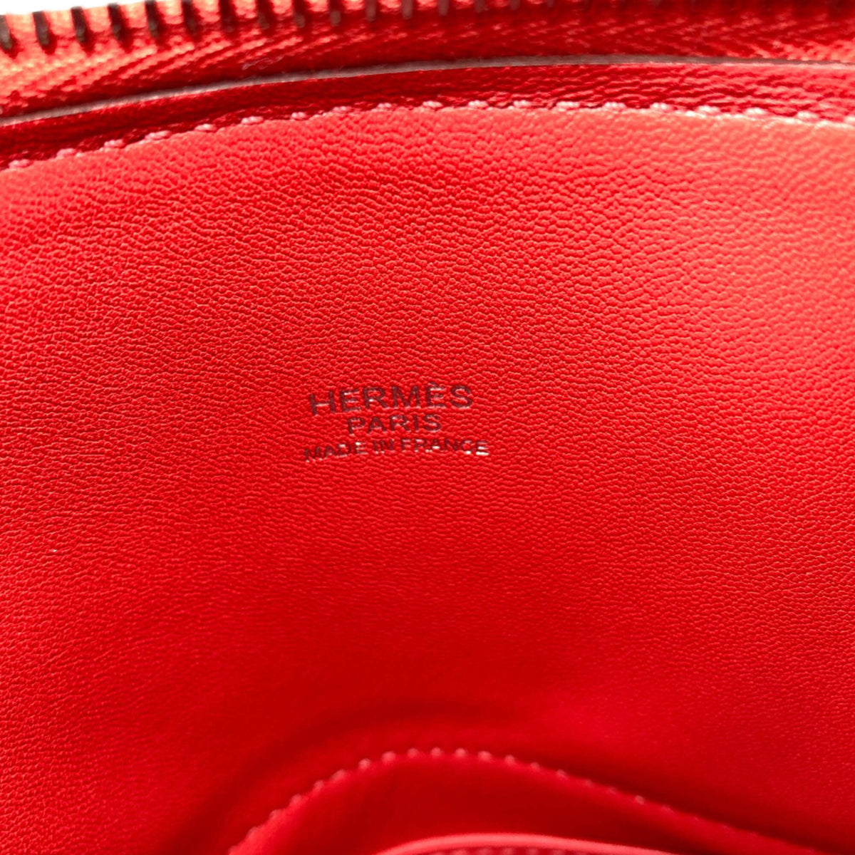 Hermes Red Color Handbag (Pre-Owned)