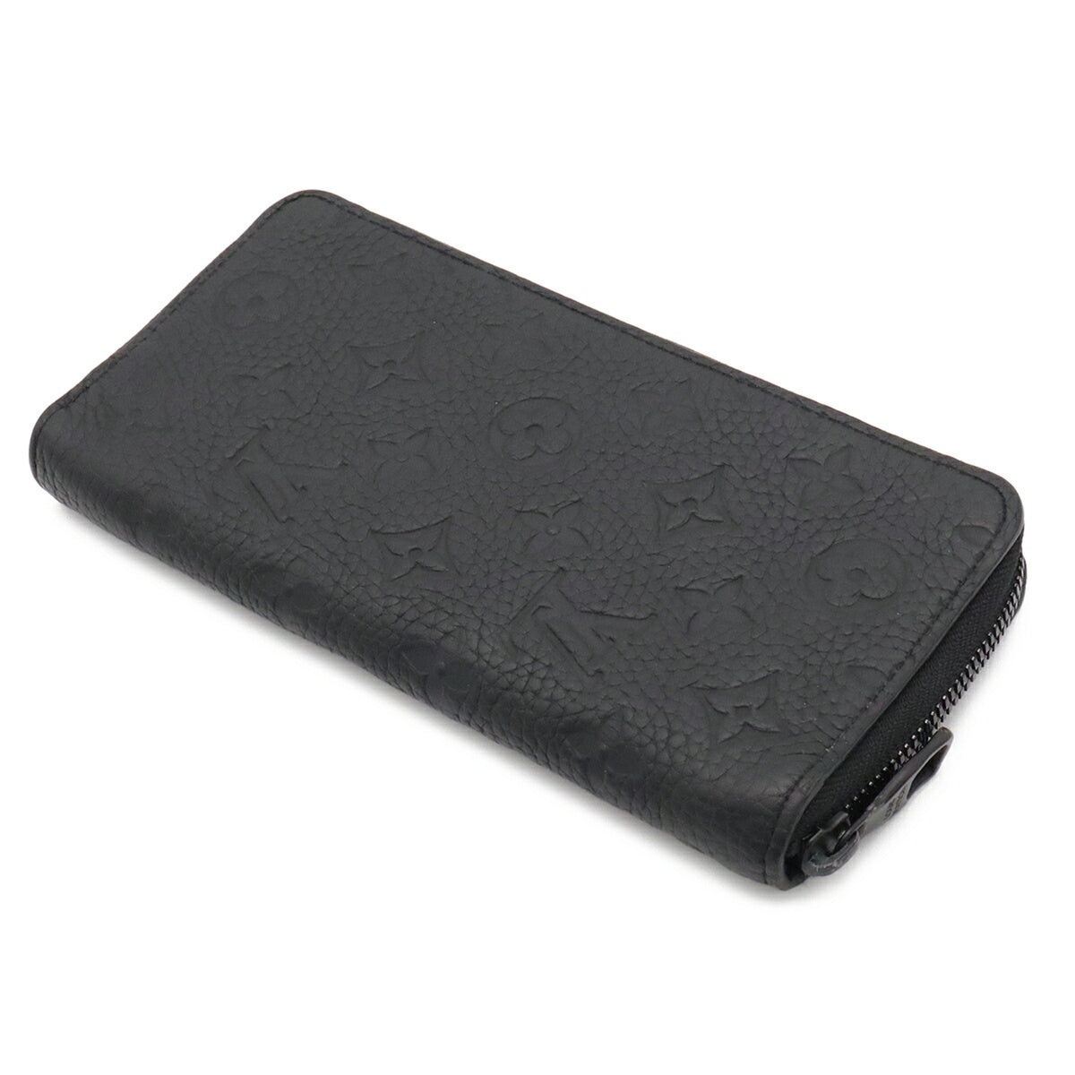 Louis Vuitton Black Noir Leather Coin Purse/Coin Case (Pre-Owned)