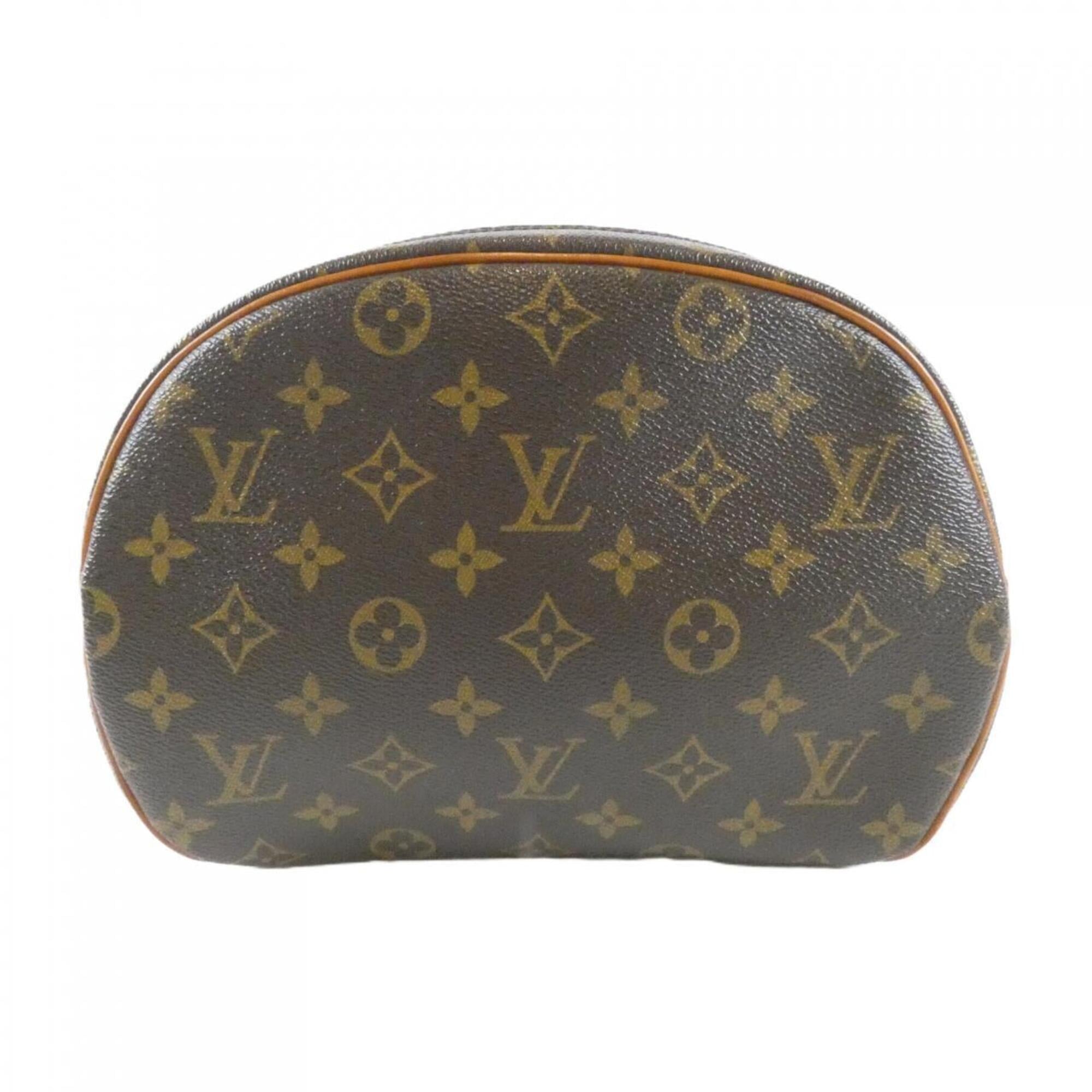 Louis Vuitton Marron Coated Canvas Shoulder Bag (Pre-Owned)