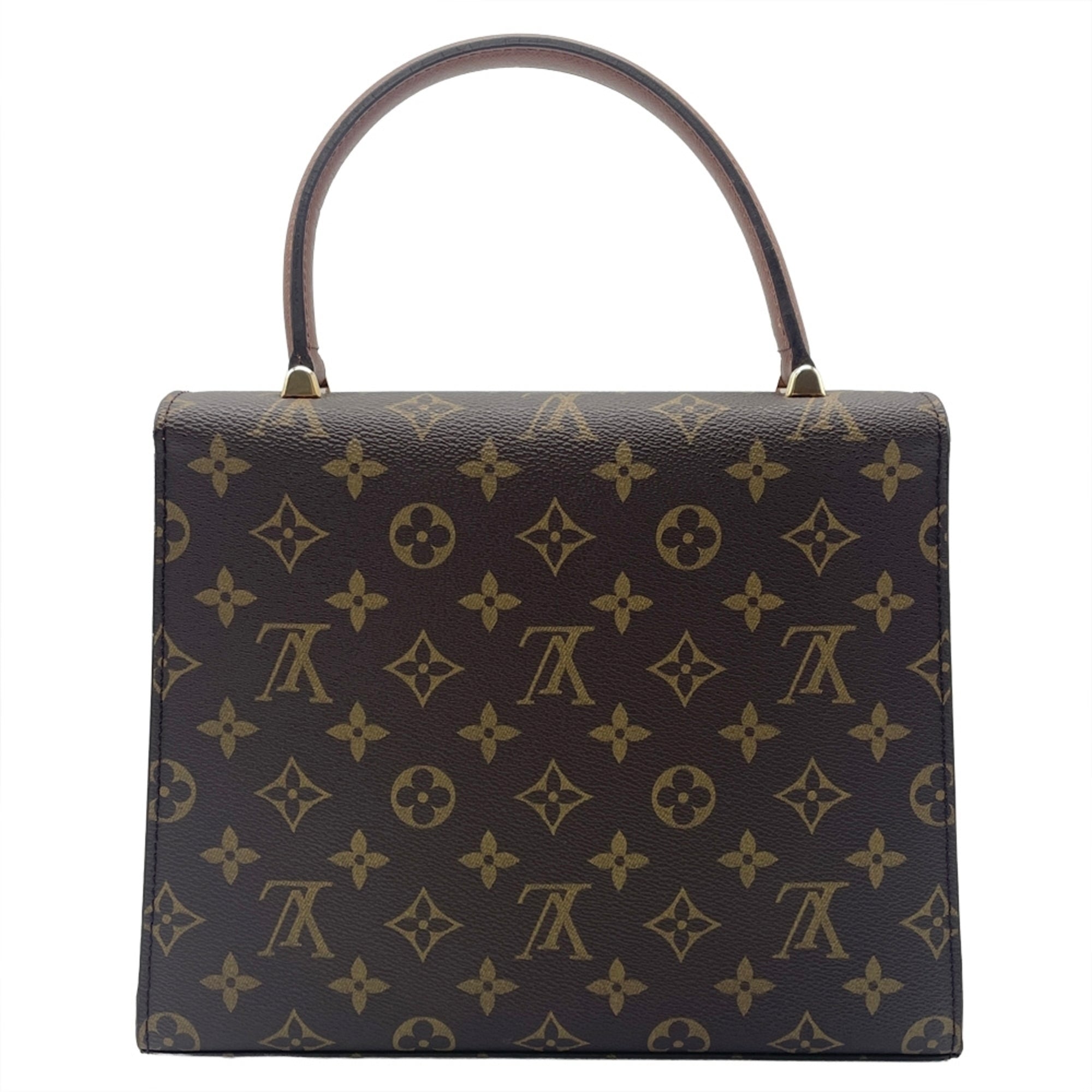 Louis Vuitton Brown Galle Monogram Monogram Handbag (Pre-Owned)