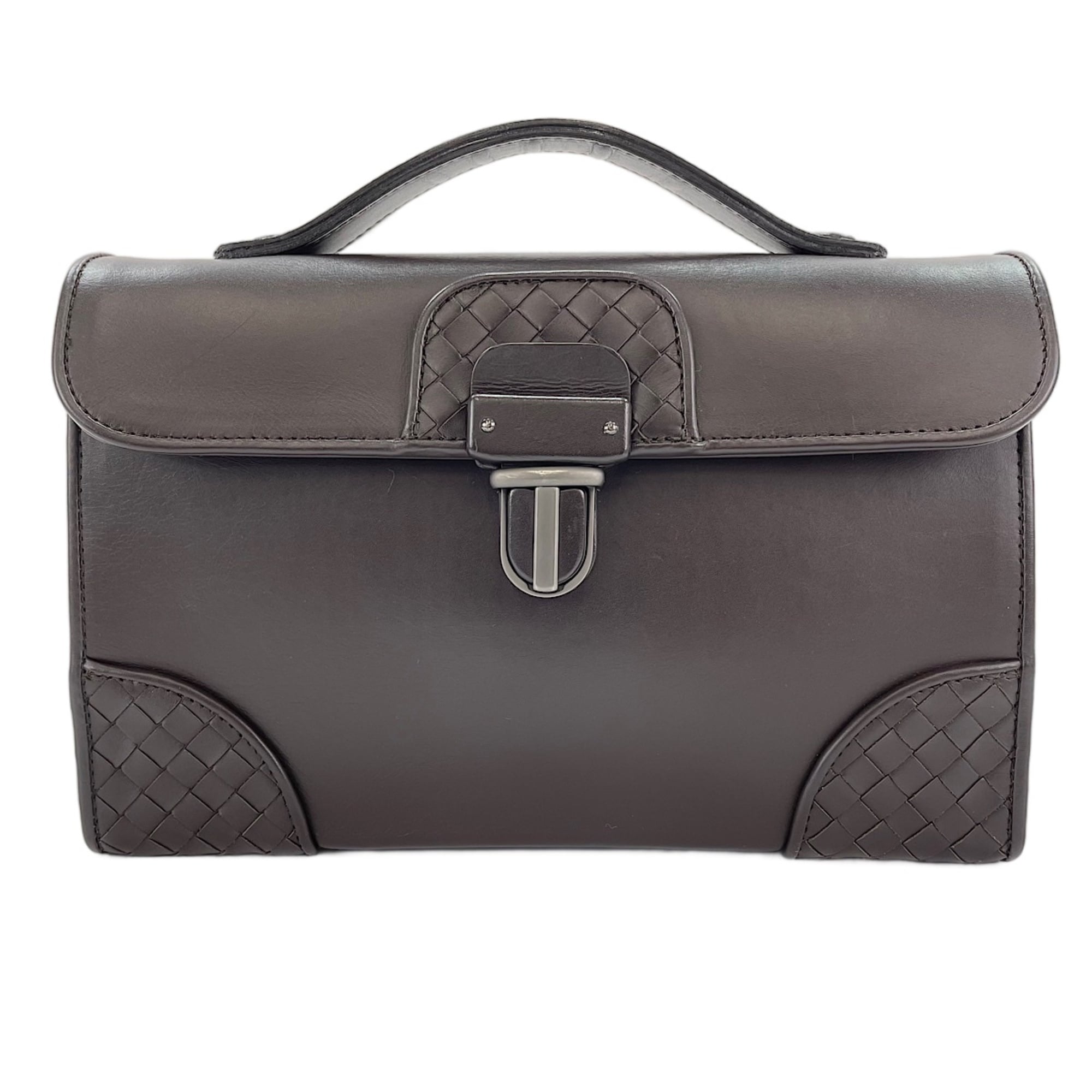 Bottega Veneta Brown Handbag (Pre-Owned)