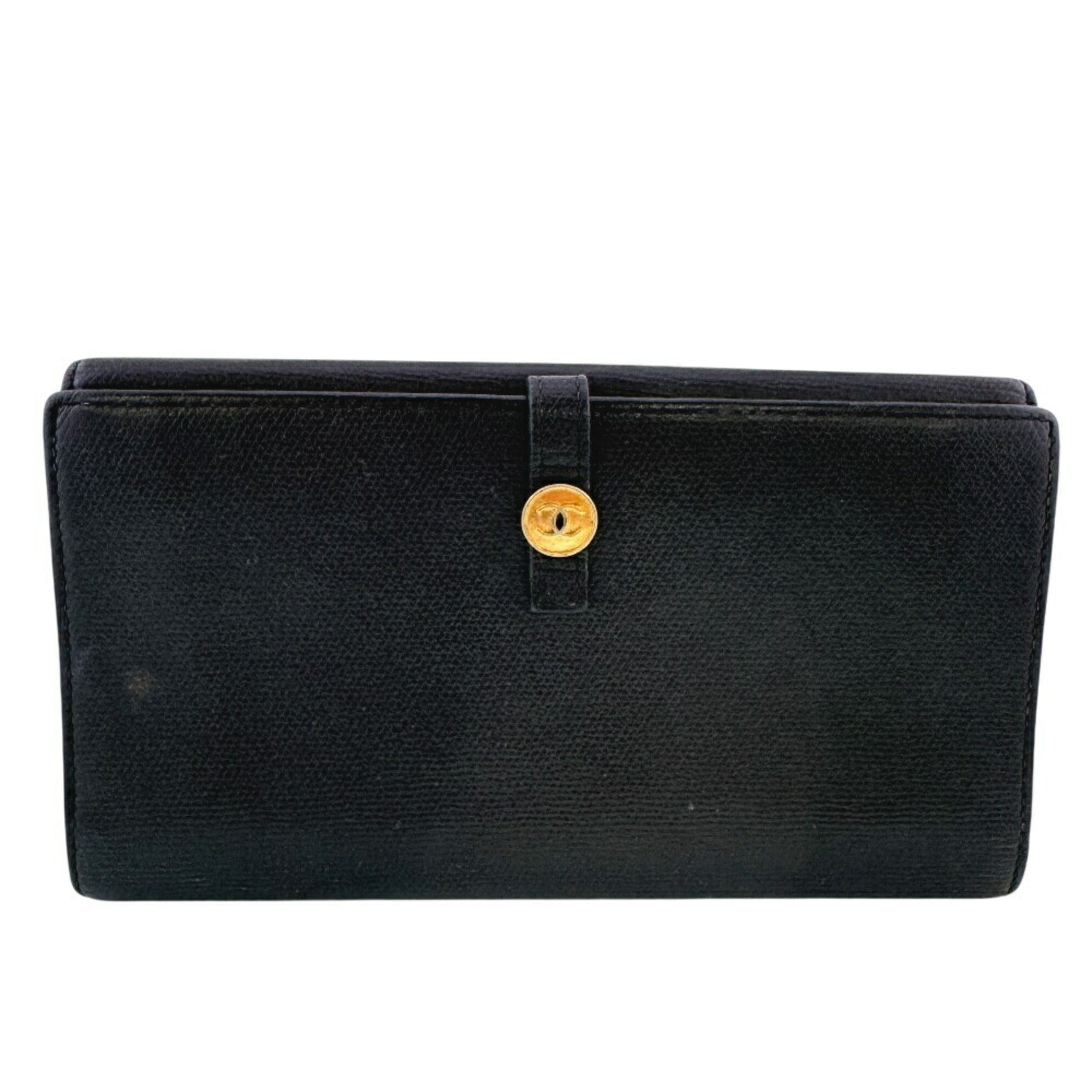 Chanel Black Leather (Pre-Owned)