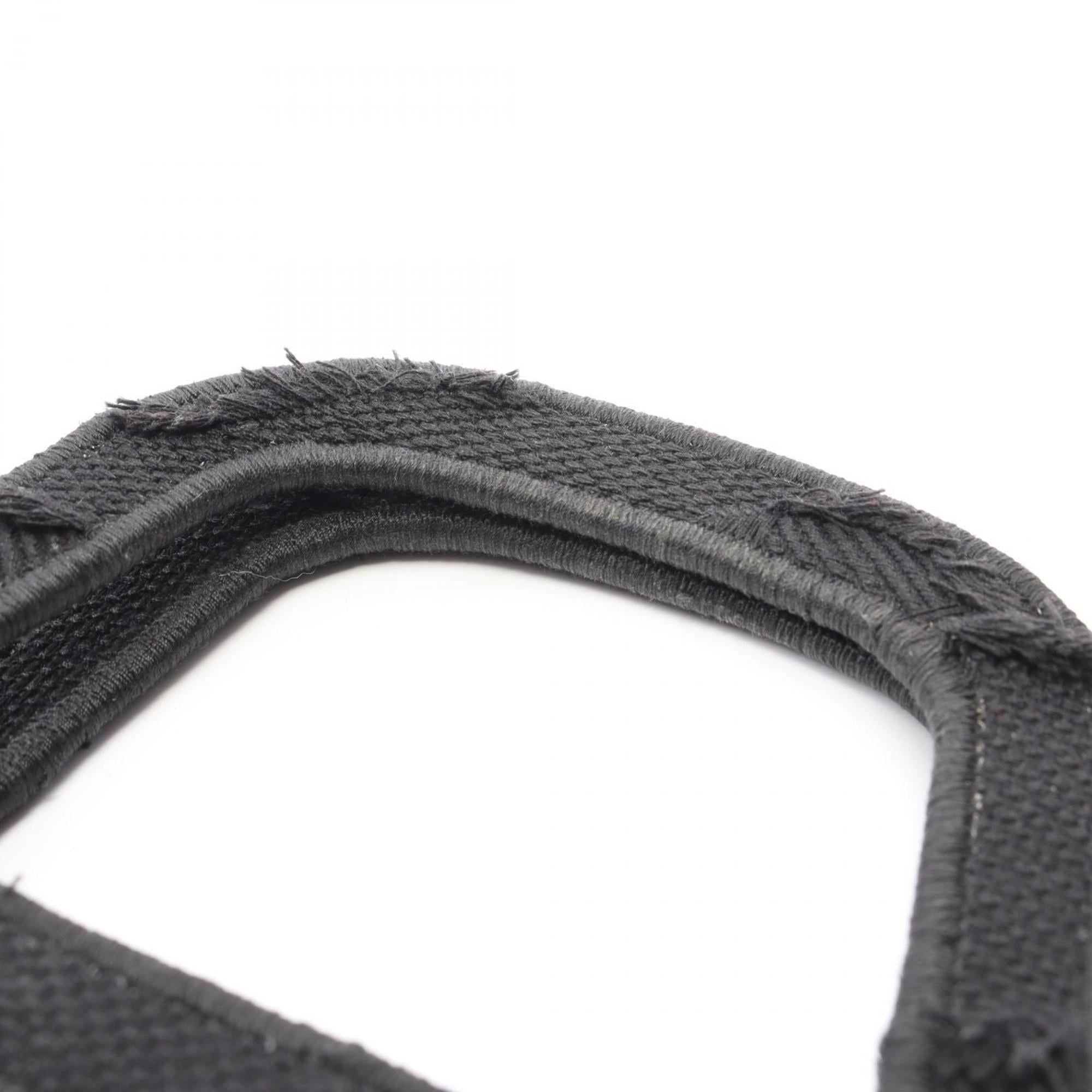 Christian Dior Black Canvas Handbag (Pre-Owned)