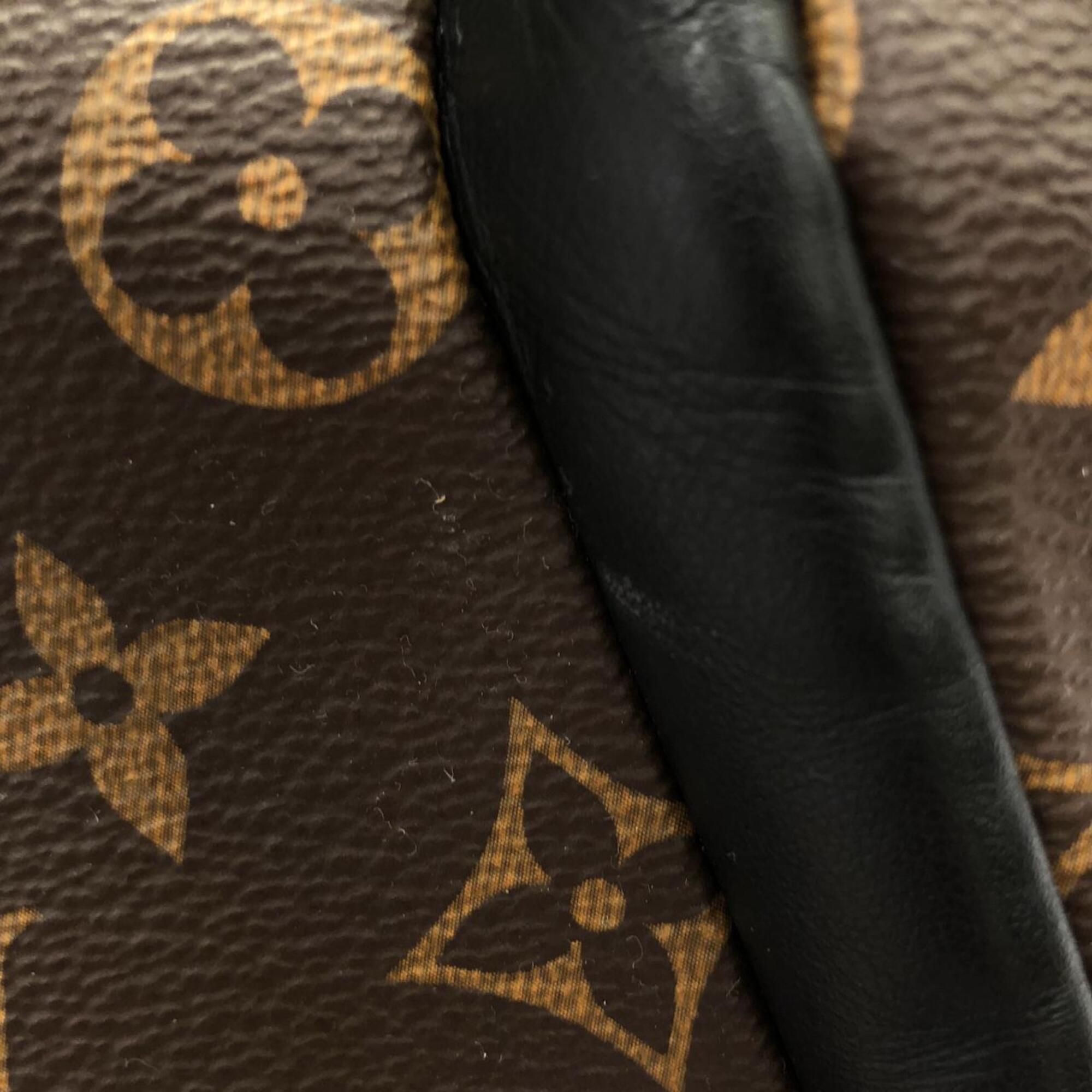 Louis Vuitton Marron Coated Canvas Backpack (Pre-Owned)