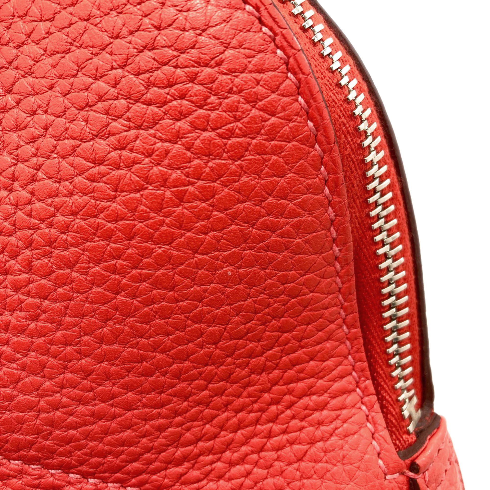 Hermes Red Color Handbag (Pre-Owned)
