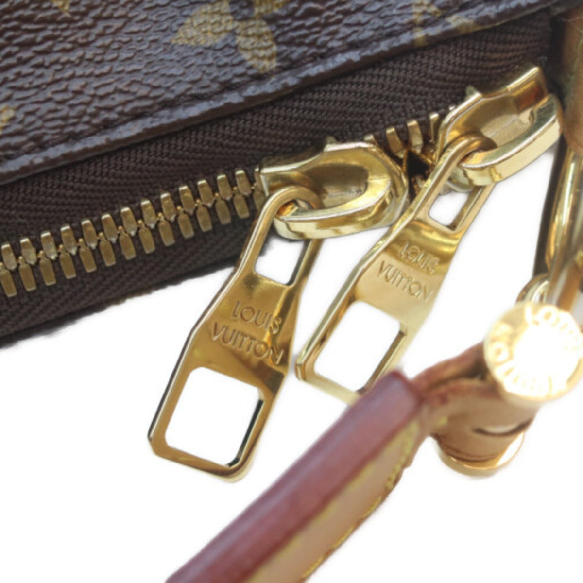 Louis Vuitton Brown Monogram Shoulder Bag (Pre-Owned)