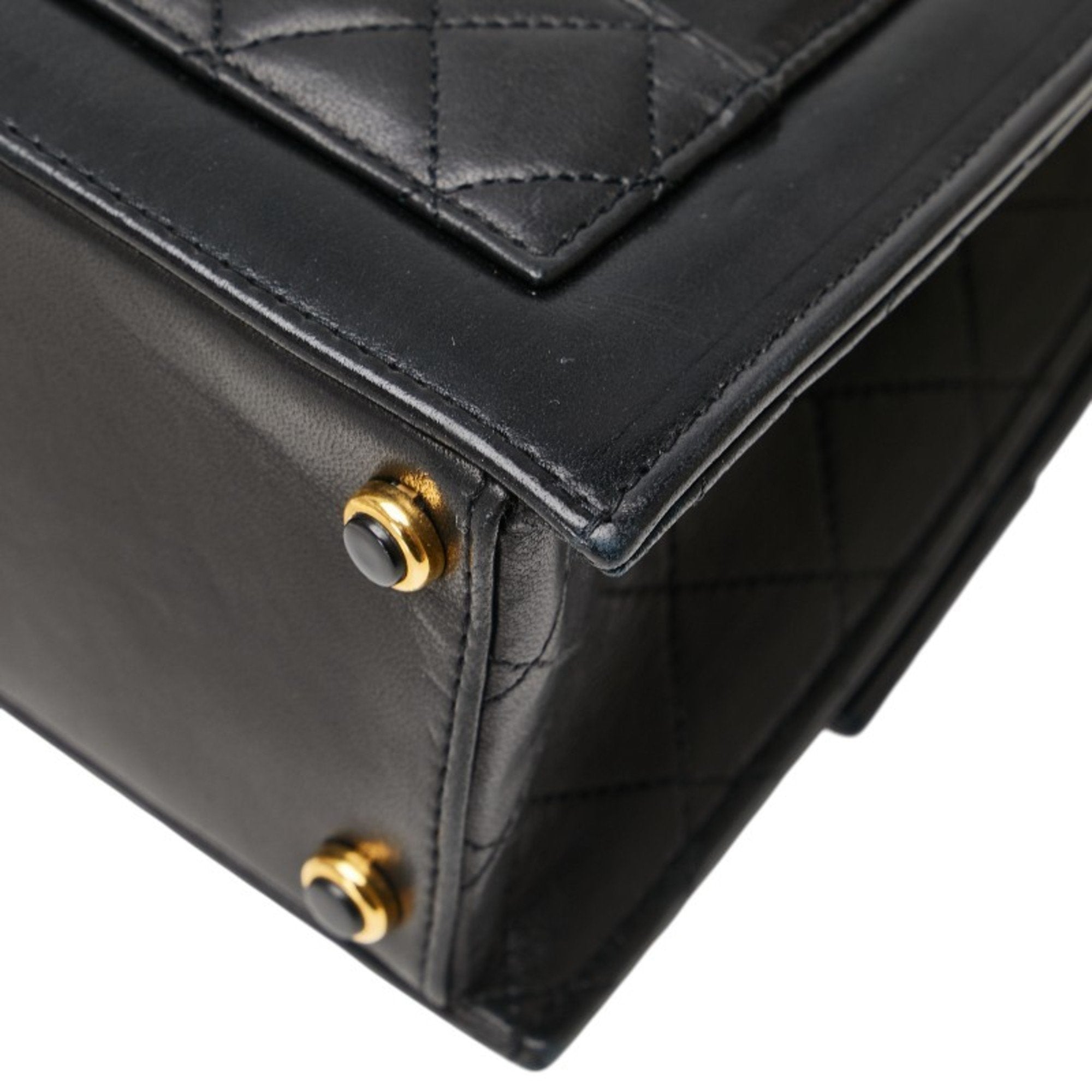 Chanel Matelasse Black Pouch Shoulder Bag (Pre-Owned)