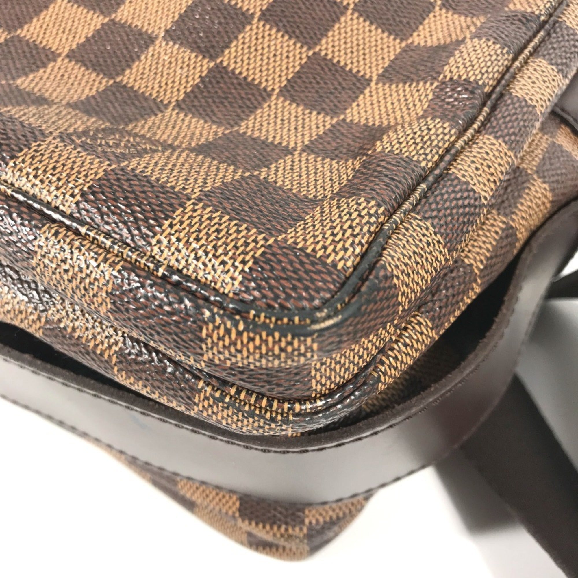 Louis Vuitton Damier Brown Ebene Damier Canvas Shoulder Bag (Pre-Owned)