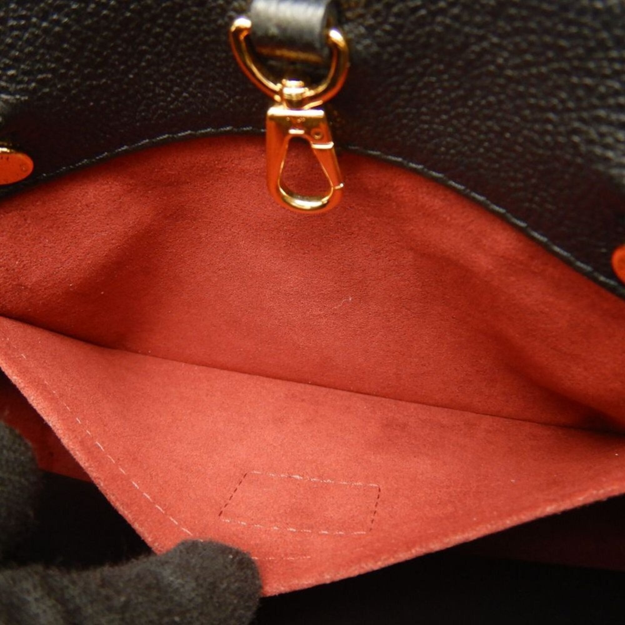 Louis Vuitton Monogram Noir Monogram Empreinte Handbag (Pre-Owned)