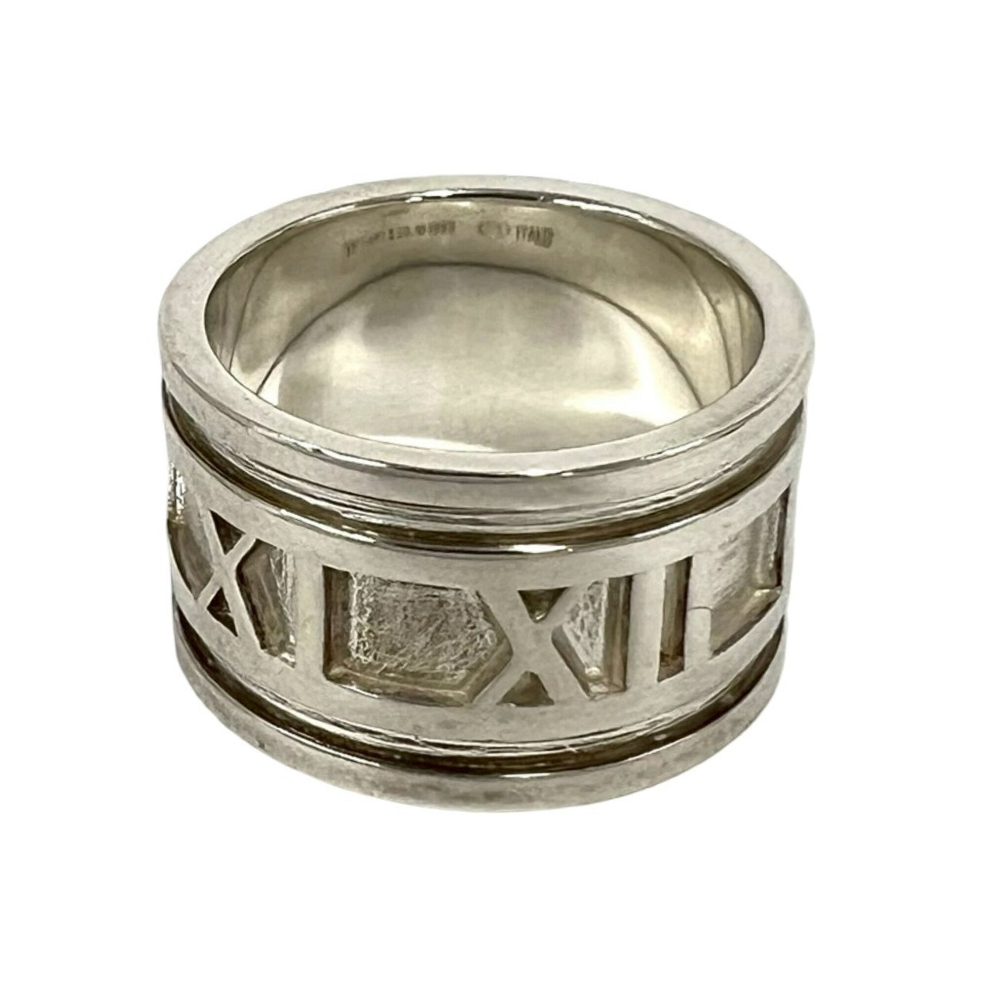 Tiffany Silver Silver 925 Band Ring (Pre-Owned)