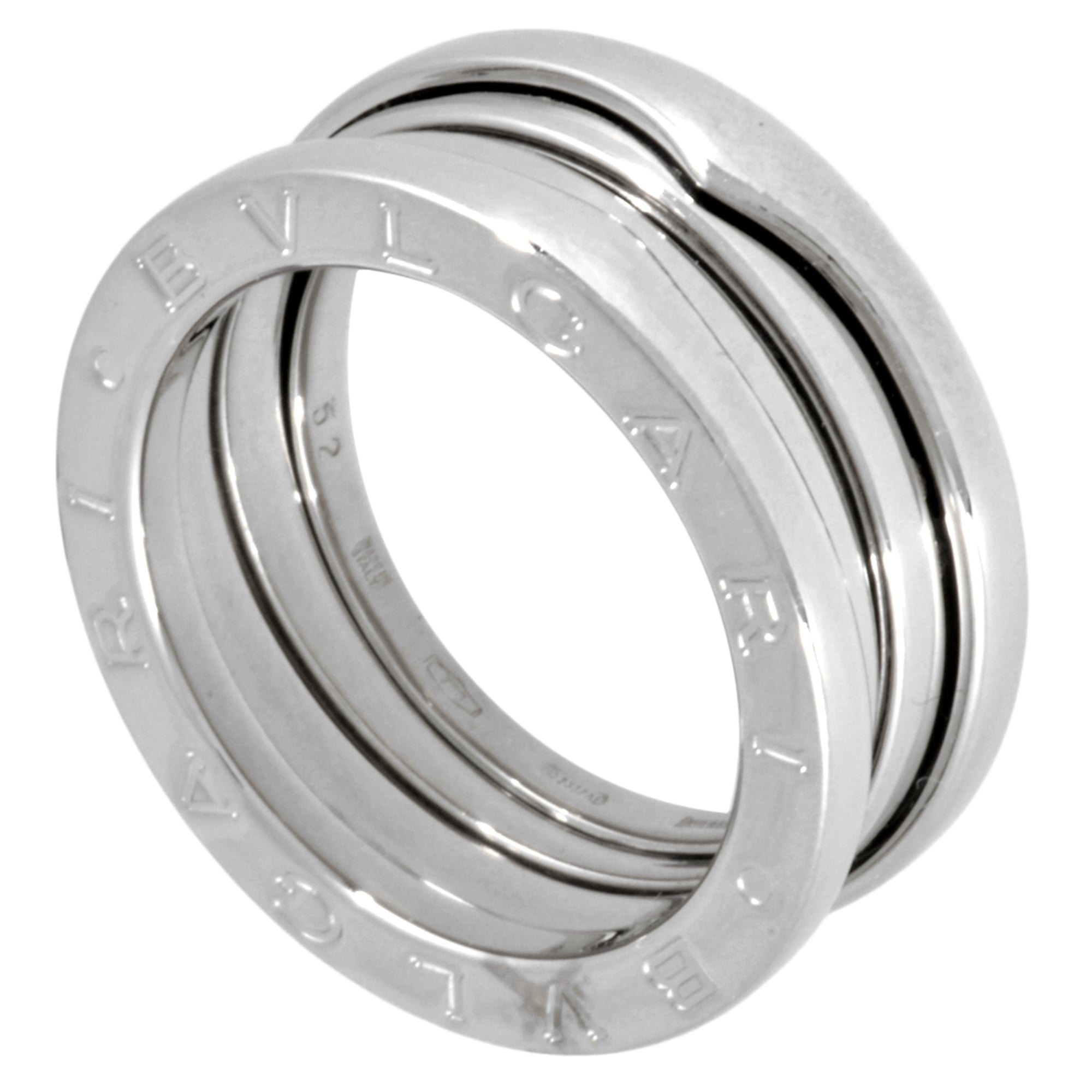 Bvlgari White Gold (18K) Band Ring (Pre-Owned)